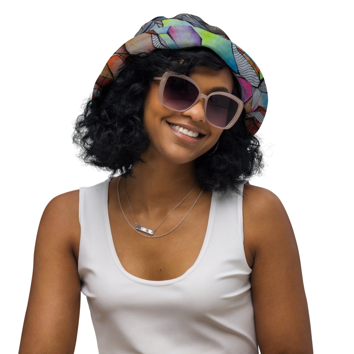 3moon Reversible bucket hat - cotovart