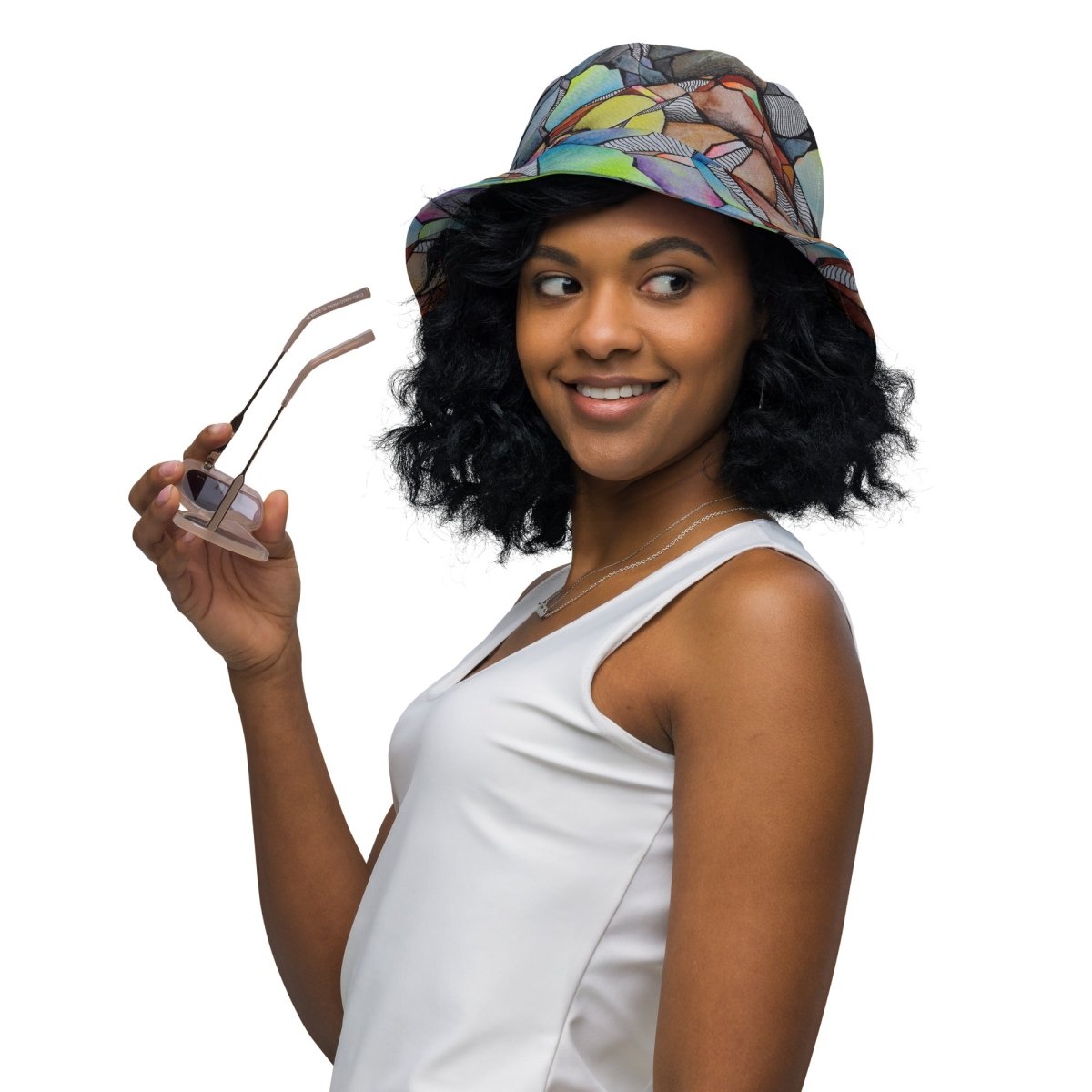 3moon Reversible bucket hat - cotovart