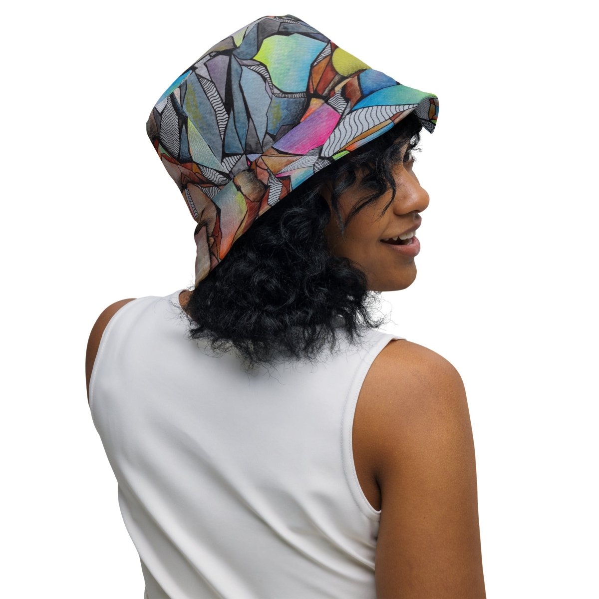 3moon Reversible bucket hat - cotovart