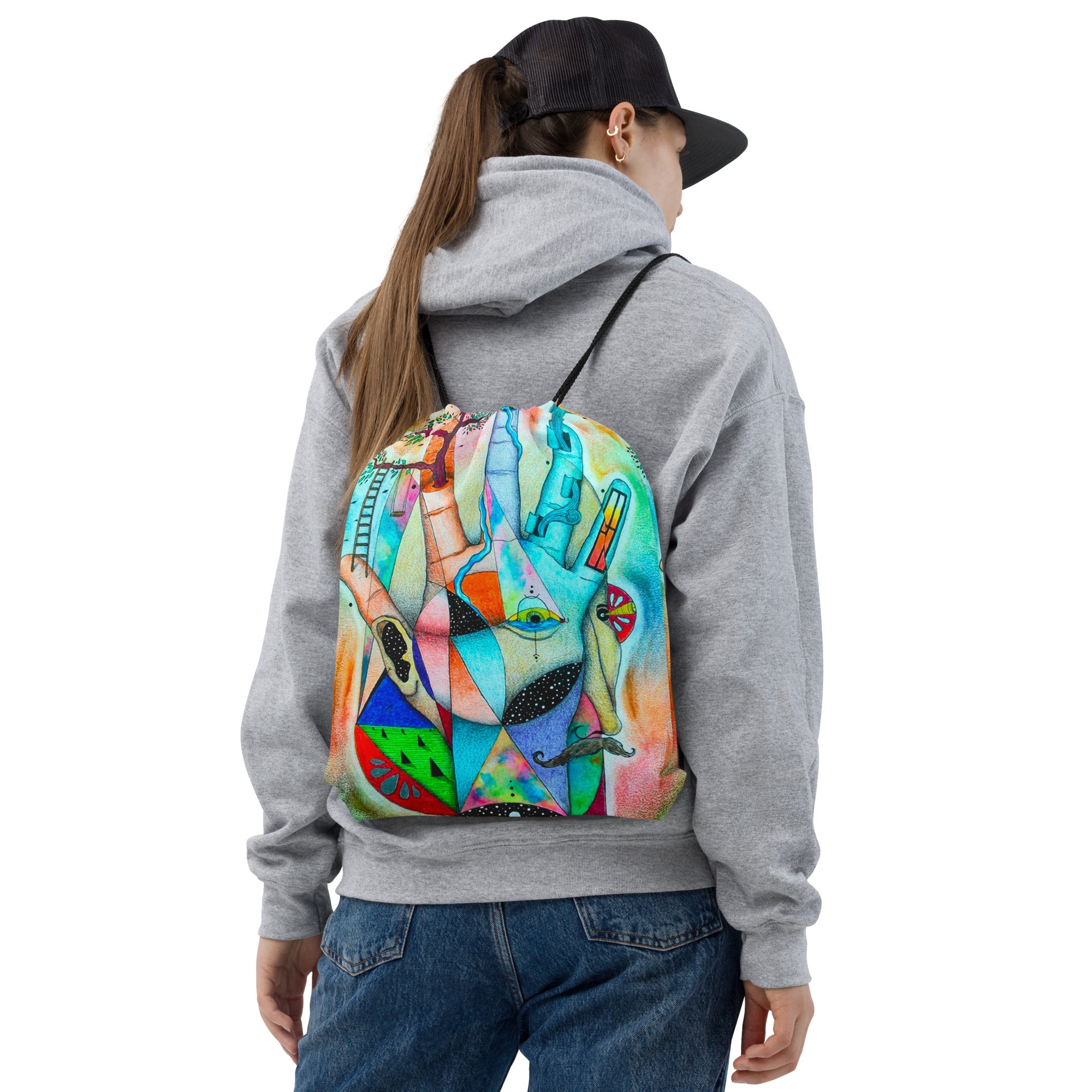 Elemental Drawstring bag