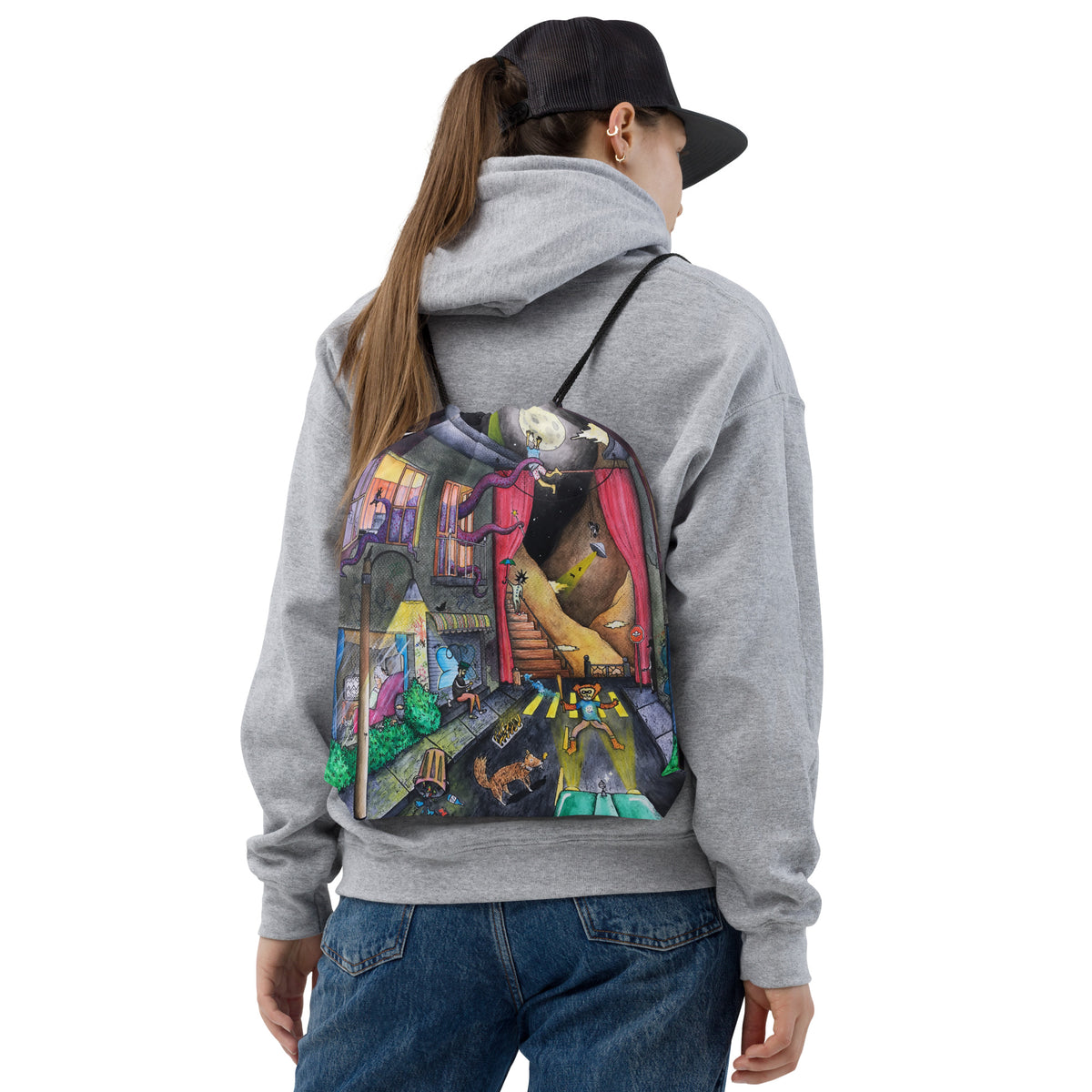 The movie Drawstring bag
