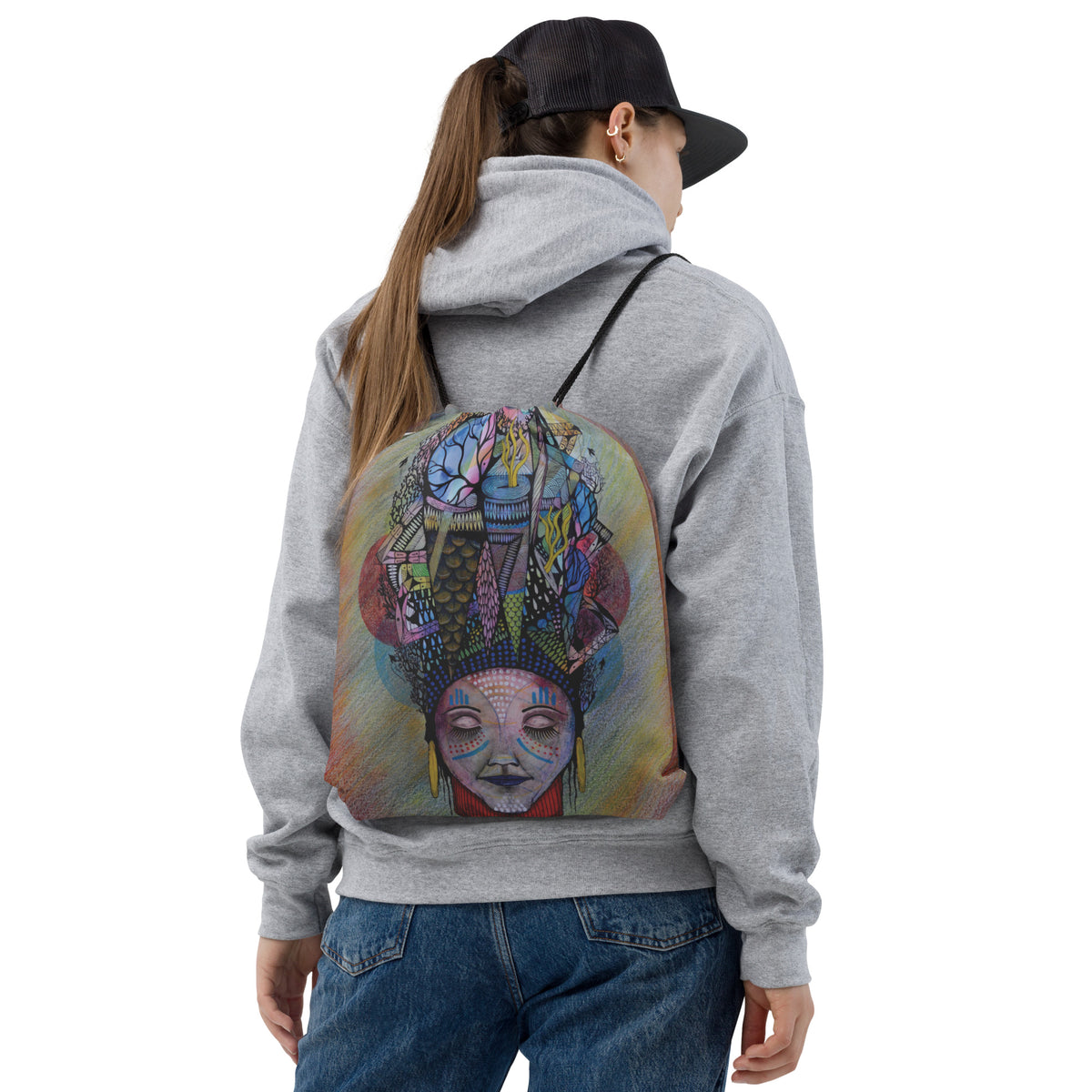 Mamba Drawstring bag