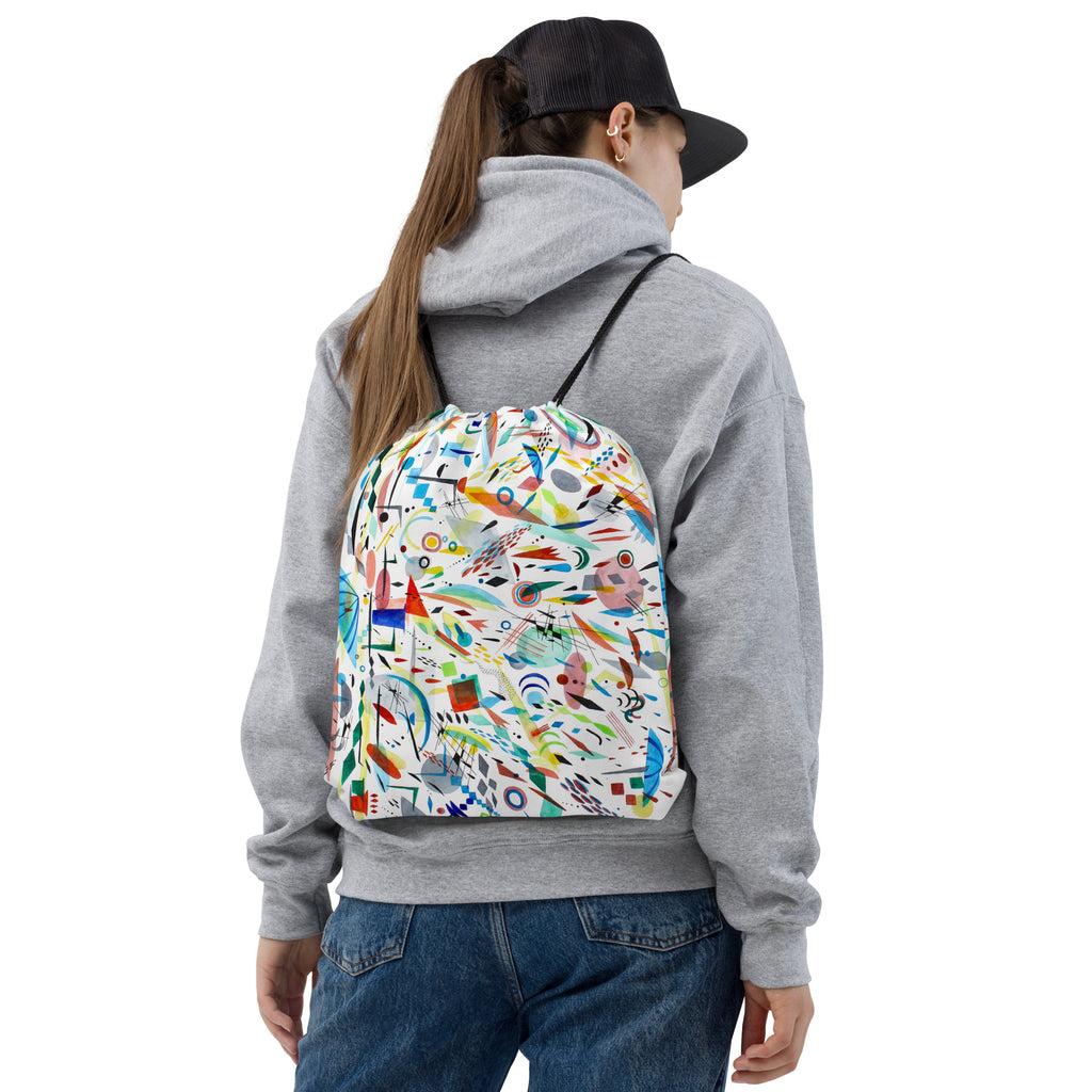 Kitchen rain Drawstring bag