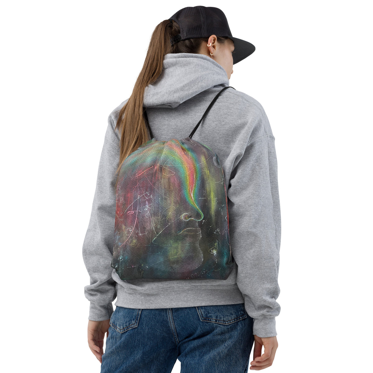 Mindset Drawstring bag