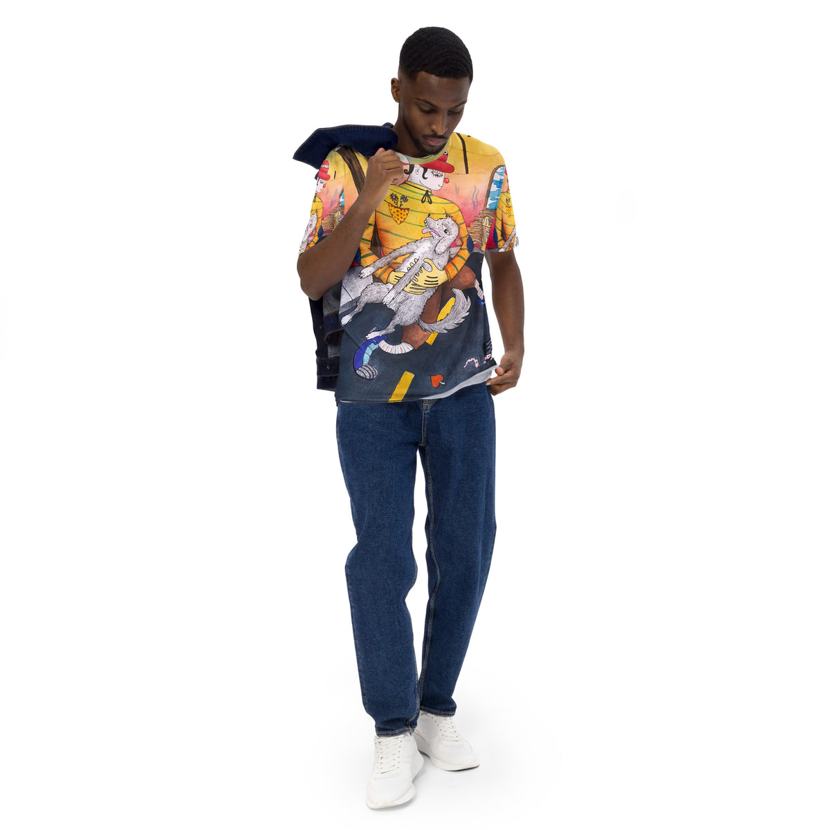 Run All over t-shirt