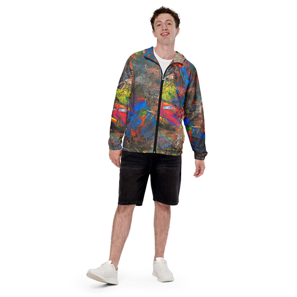 Neon windbreaker
