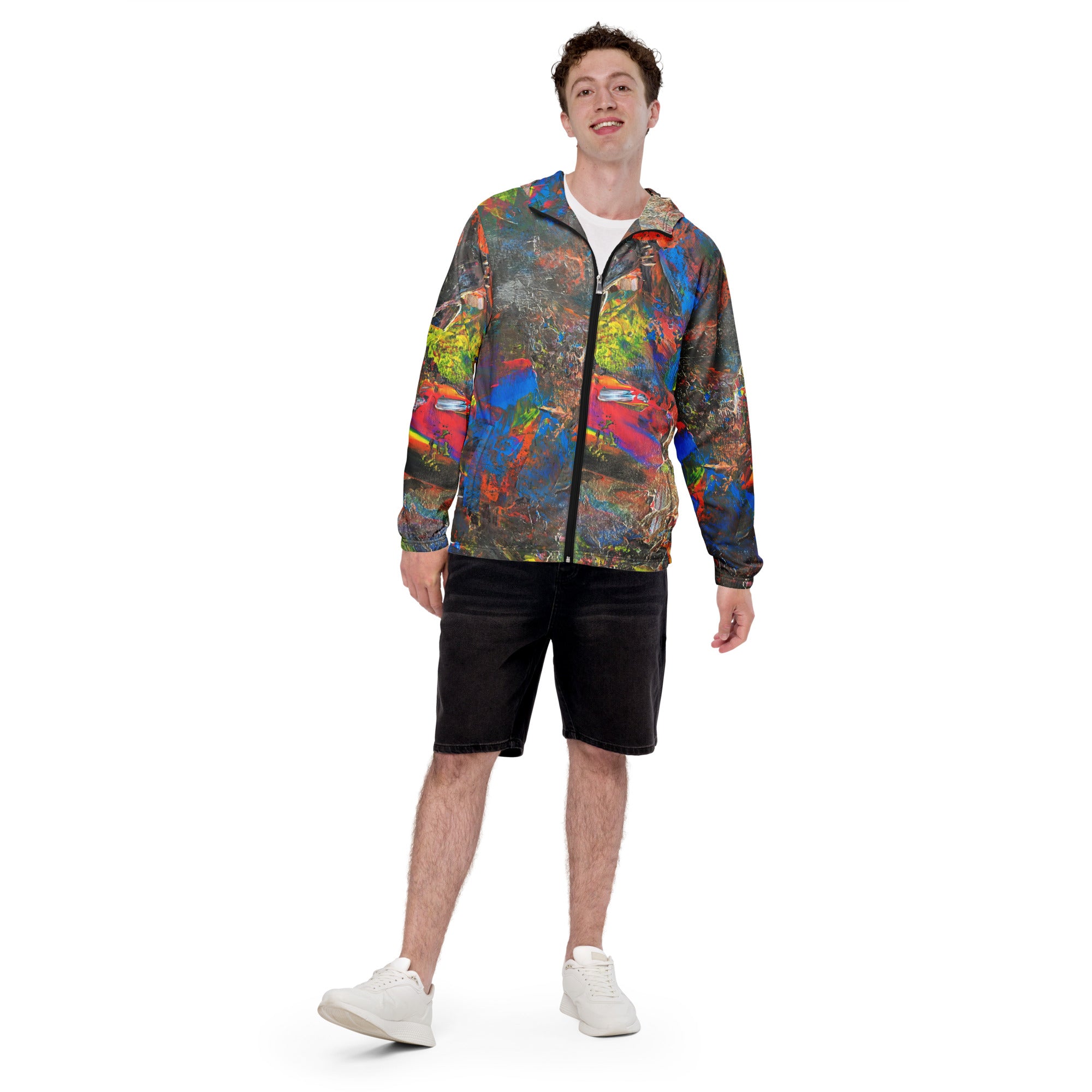 Neon windbreaker