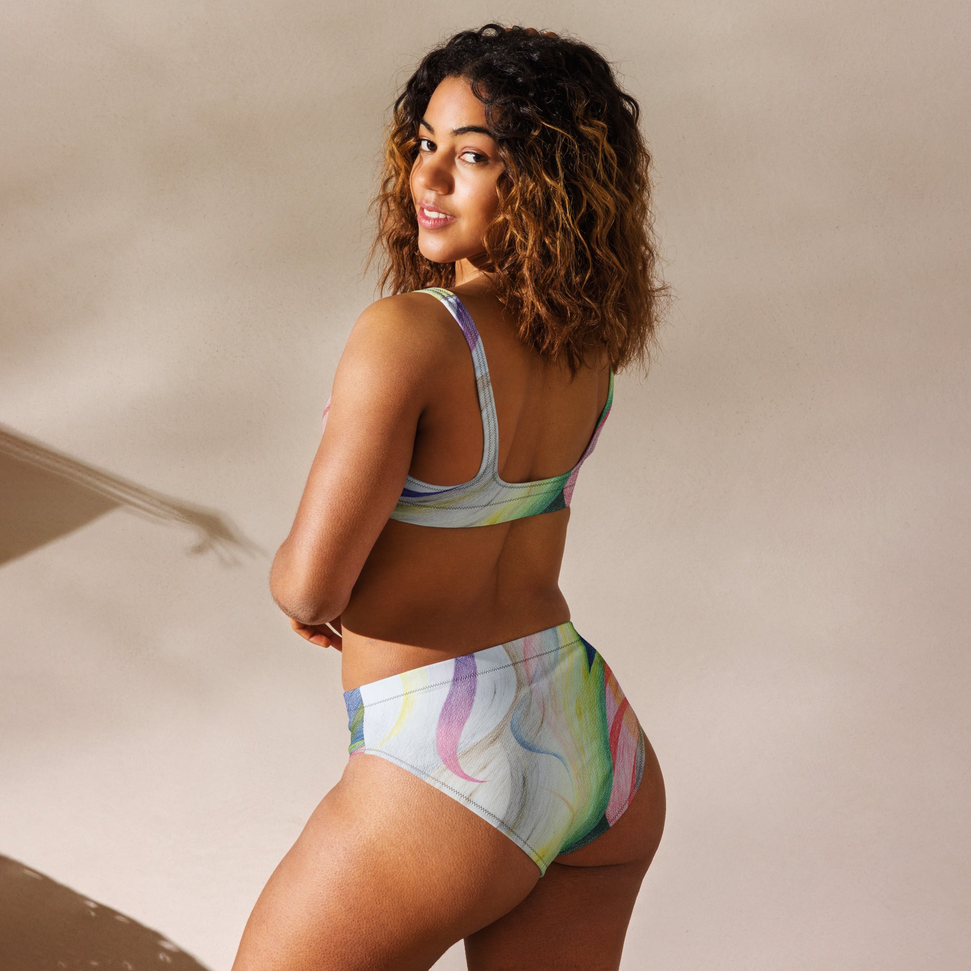 Color contact bikini