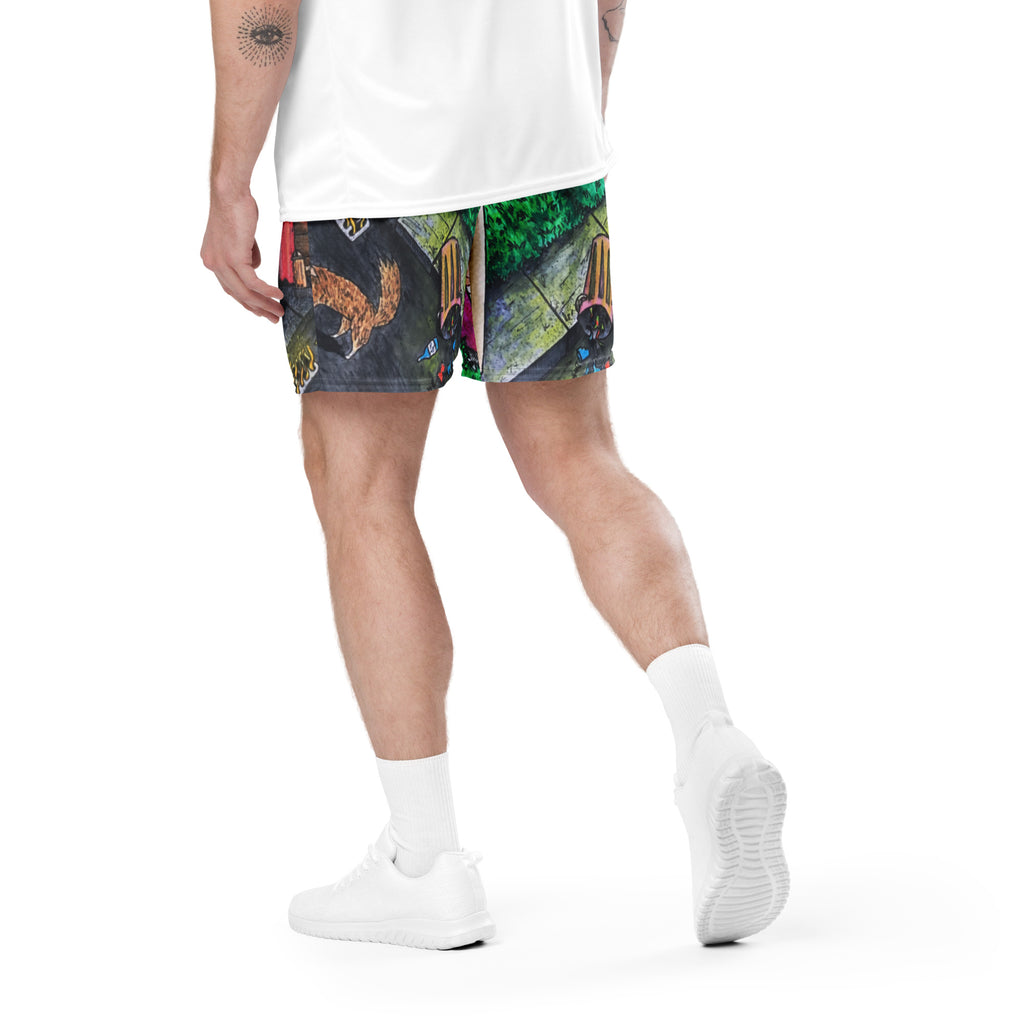 The movie mesh shorts