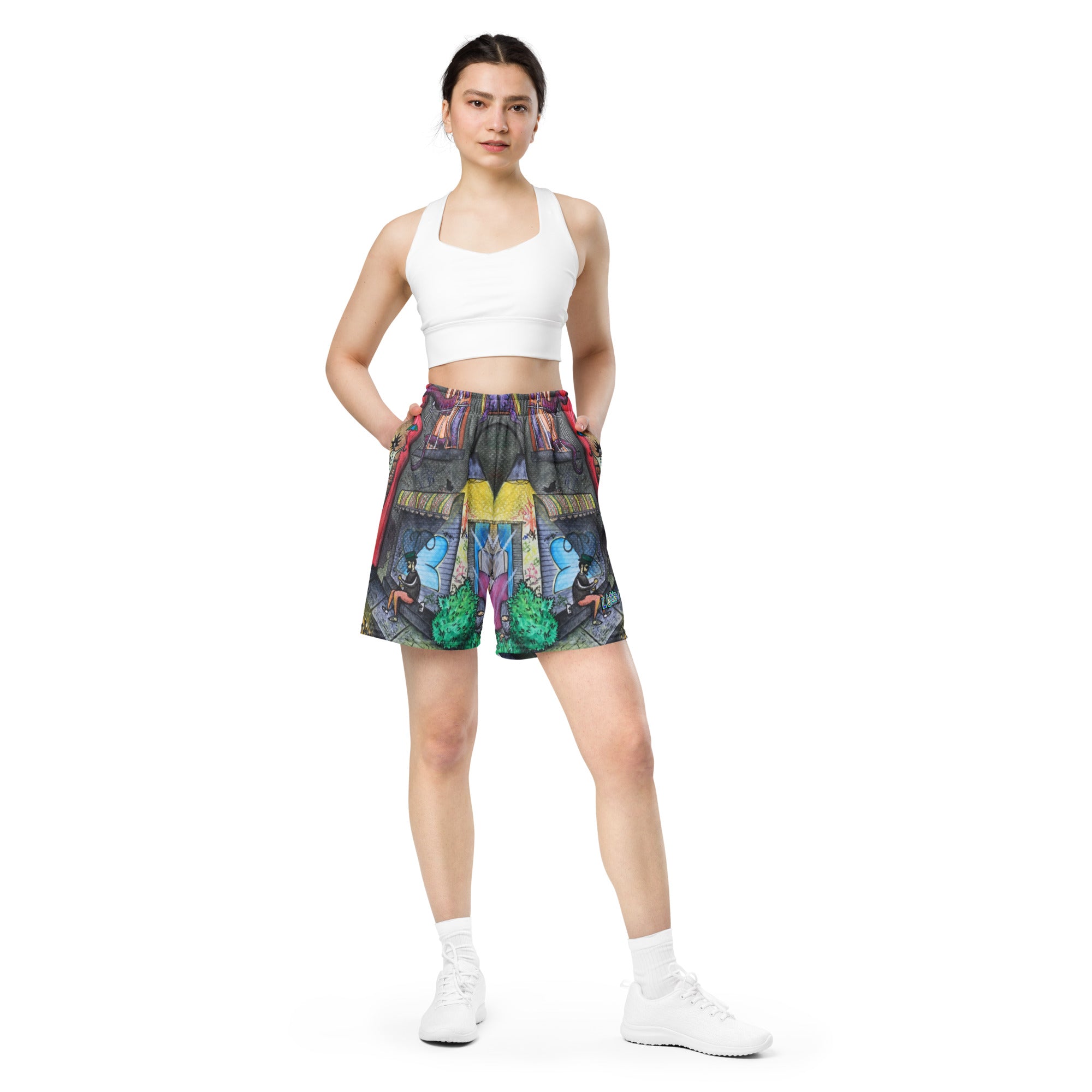 The movie mesh shorts