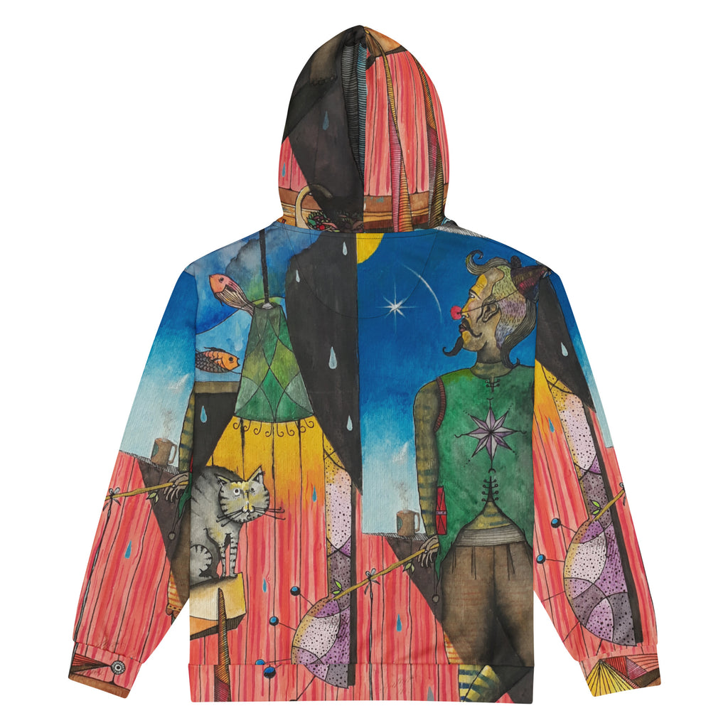 The wait zip hoodie