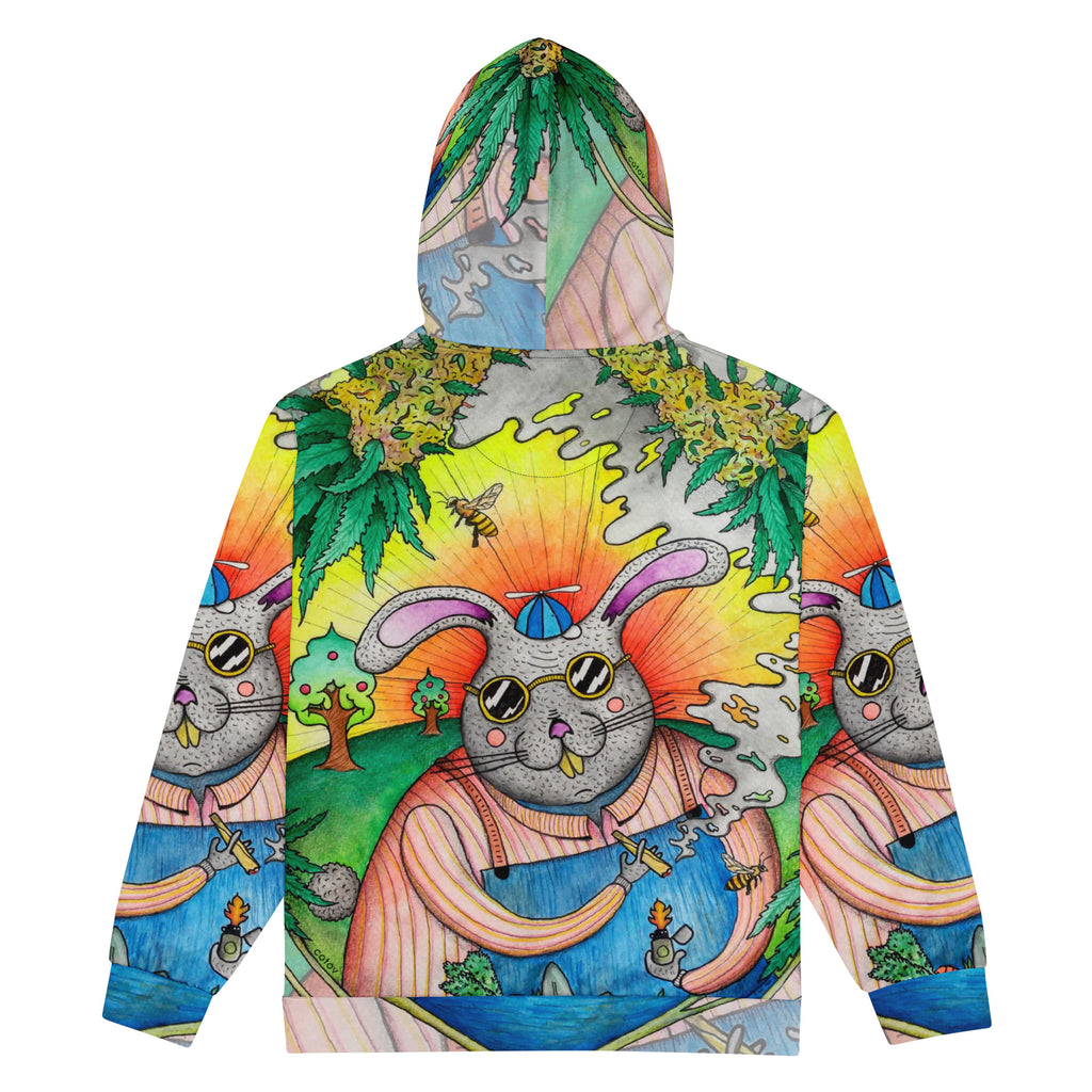 Rabbit zip hoodie