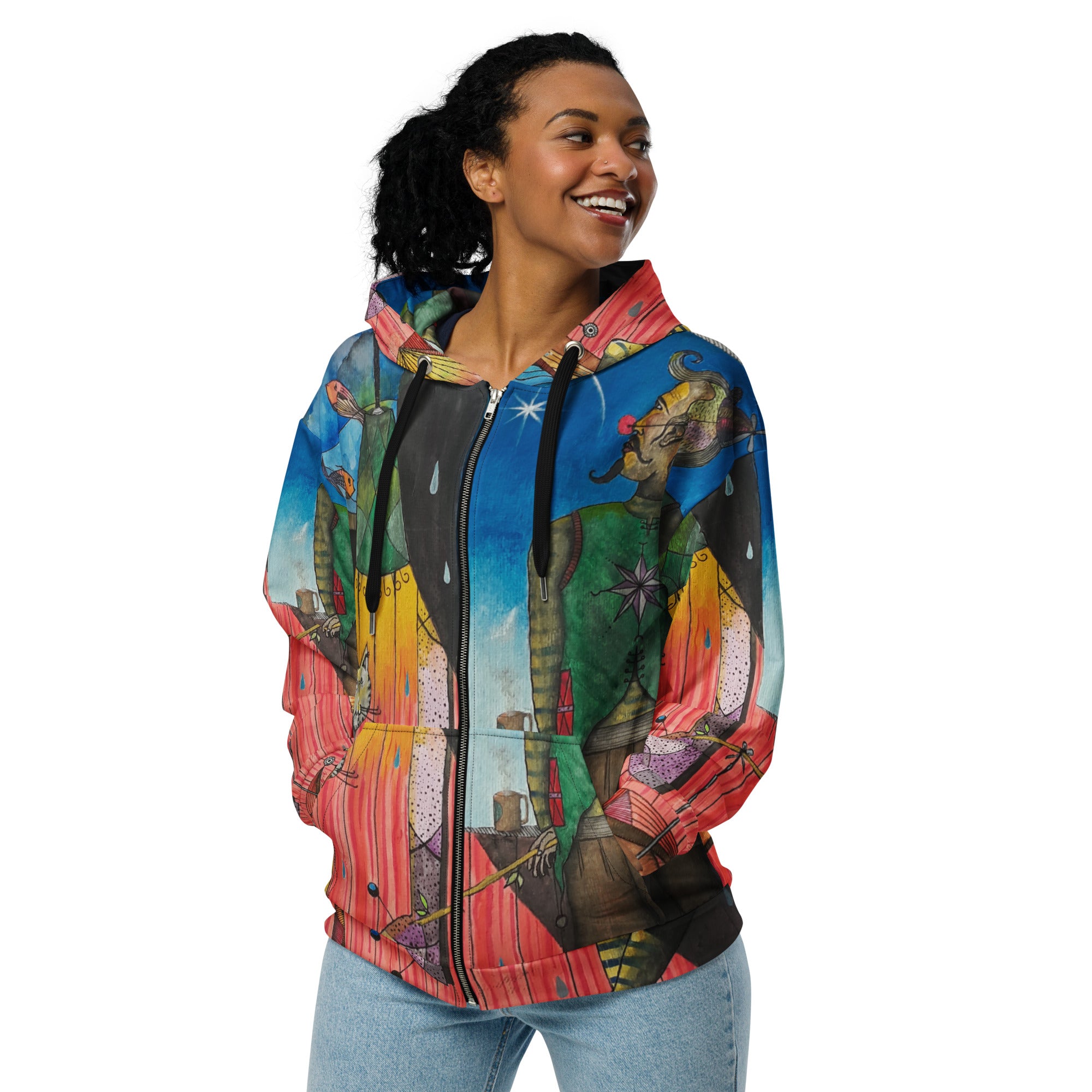 The wait zip hoodie