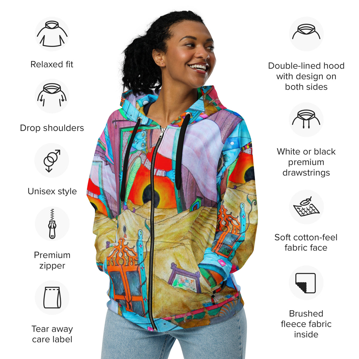 Eclypse zip hoodie