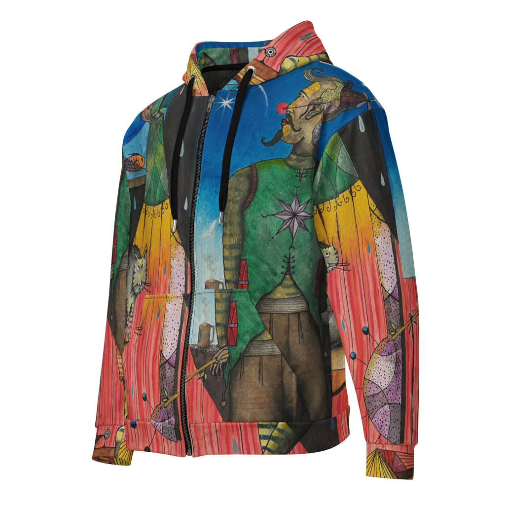 The wait zip hoodie
