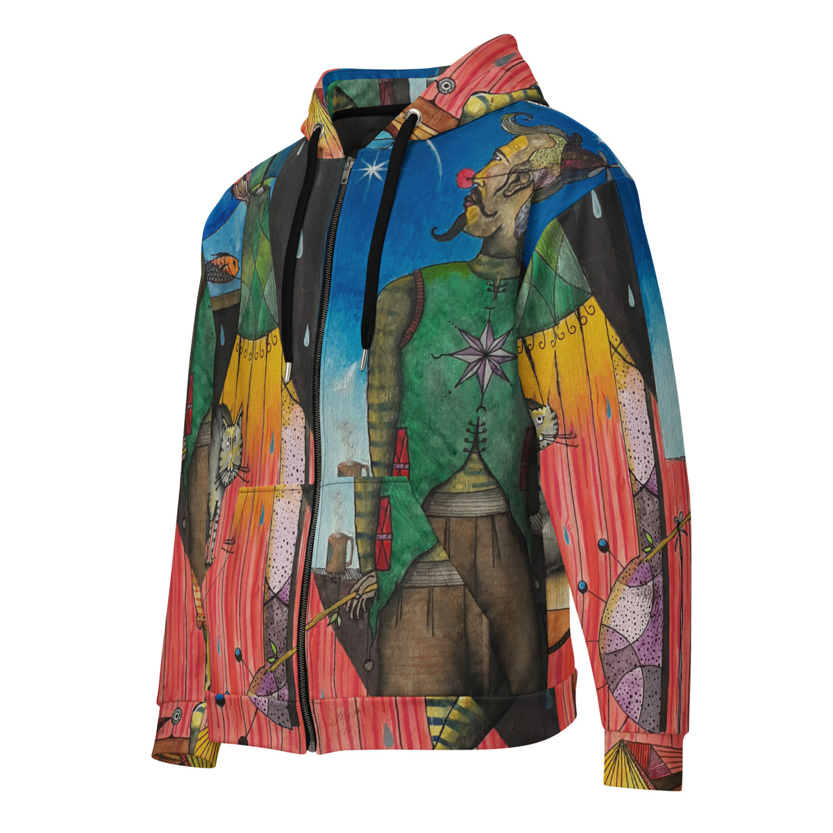 The wait zip hoodie