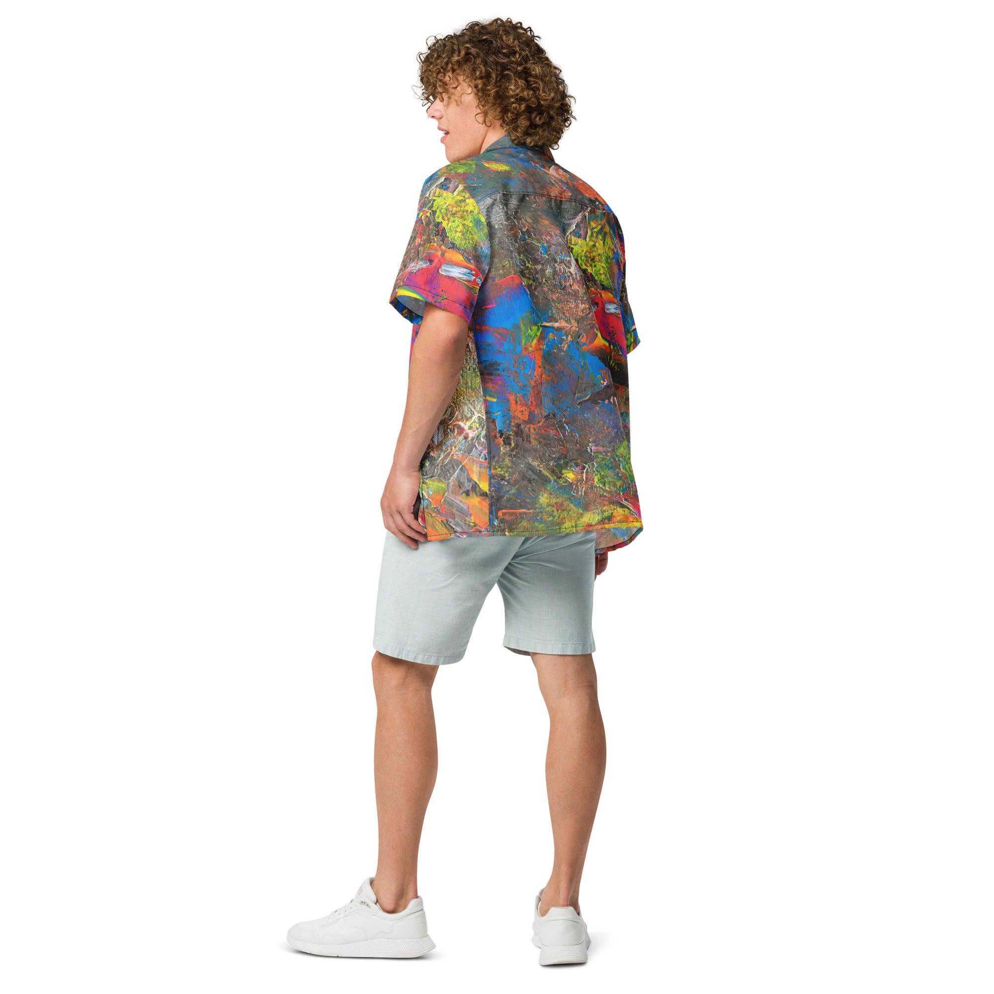 Neón button shirt