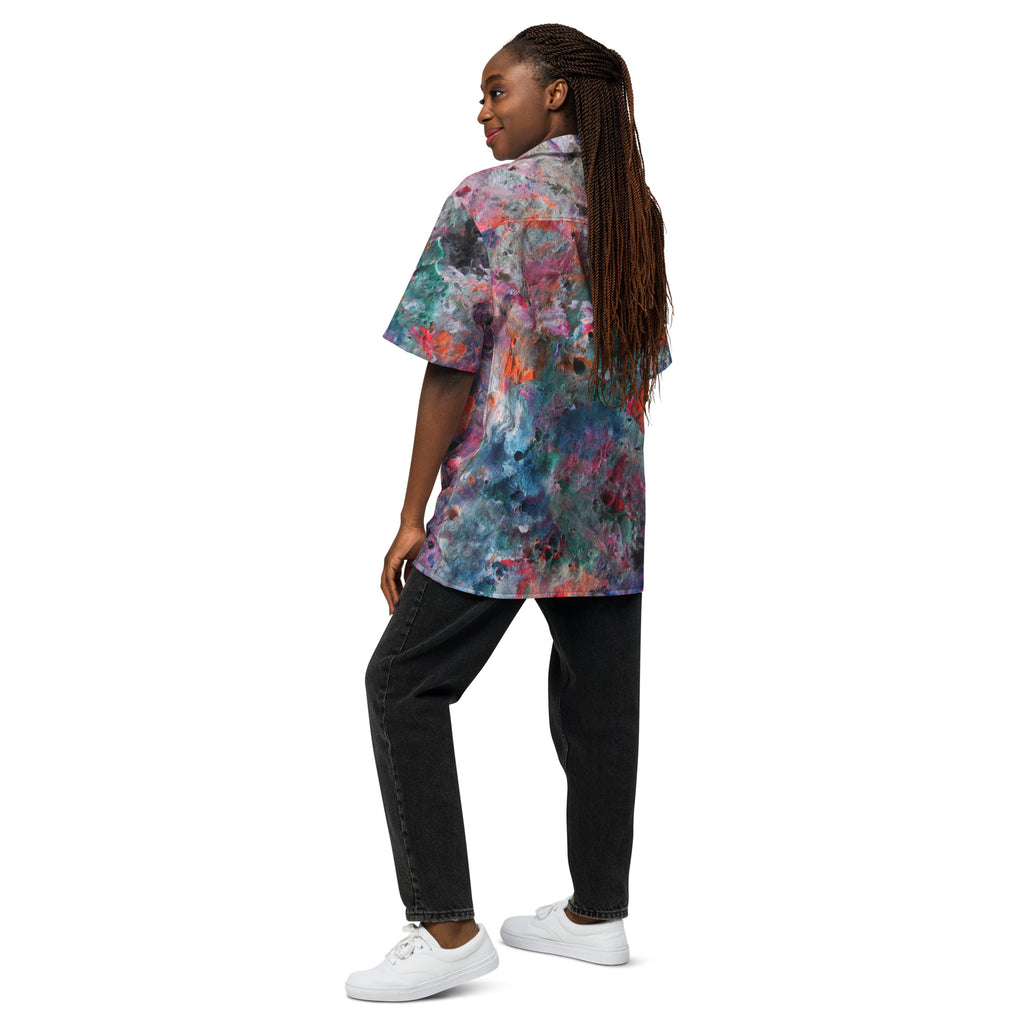 Clouds button shirt