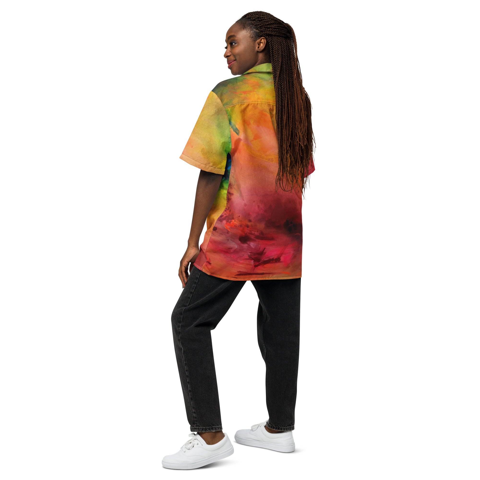 Ink soul button shirt