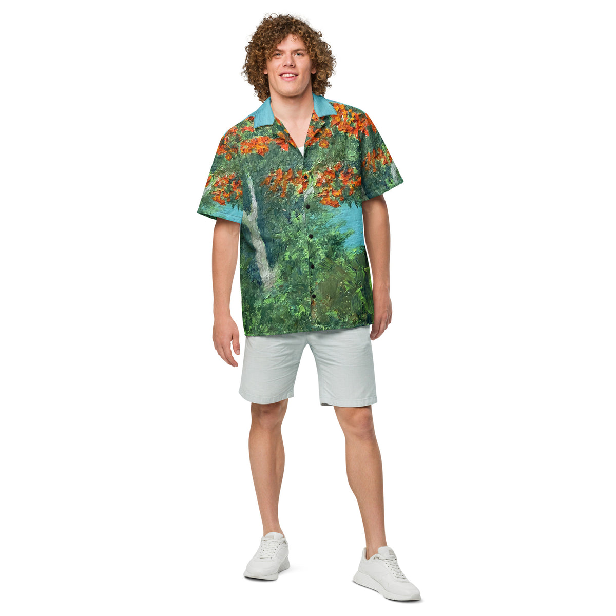 The tree button shirt