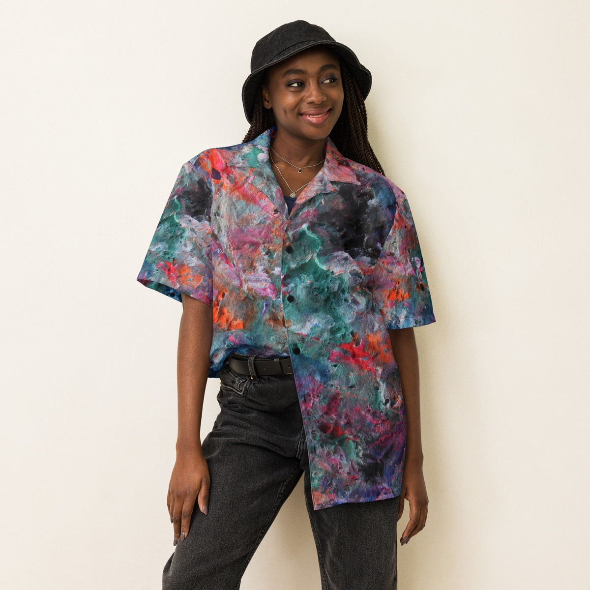 Clouds button shirt