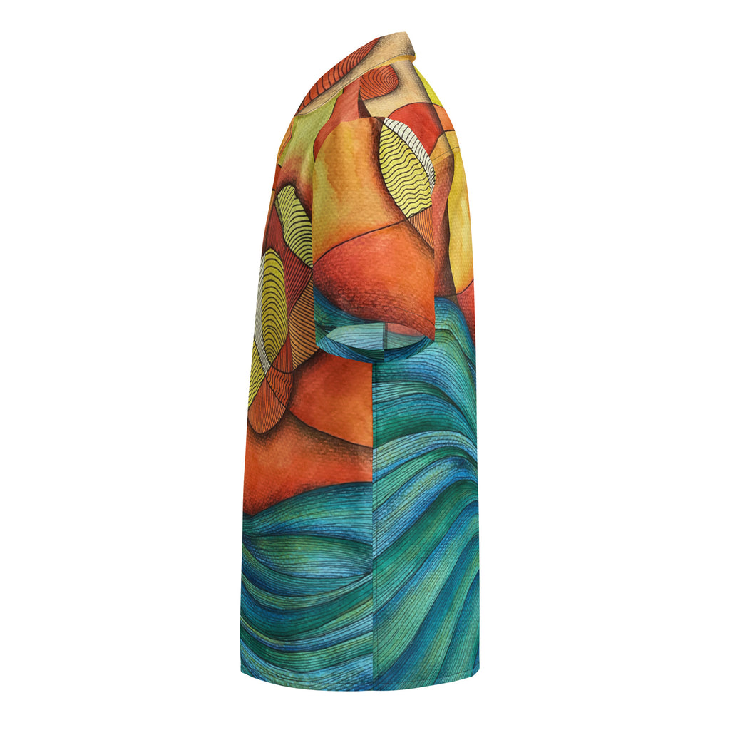 Sunset button shirt