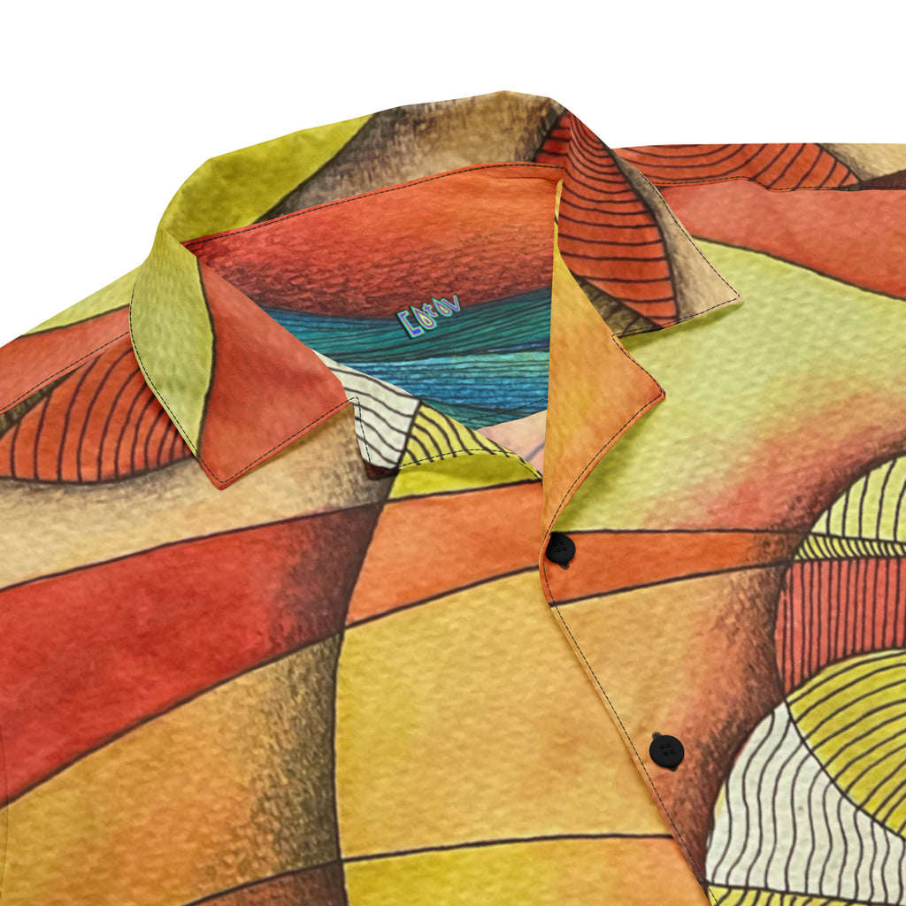 Sunset button shirt