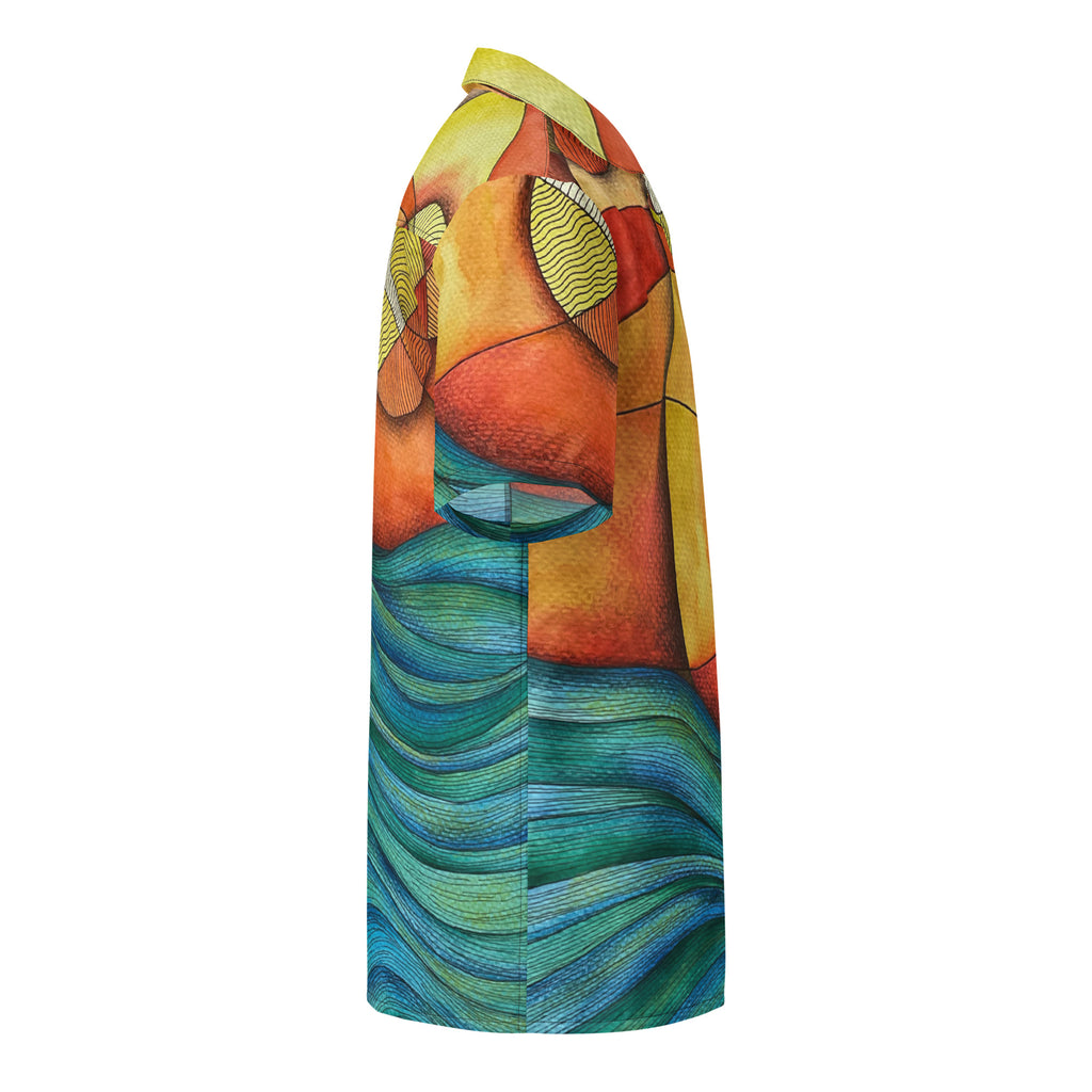 Sunset button shirt