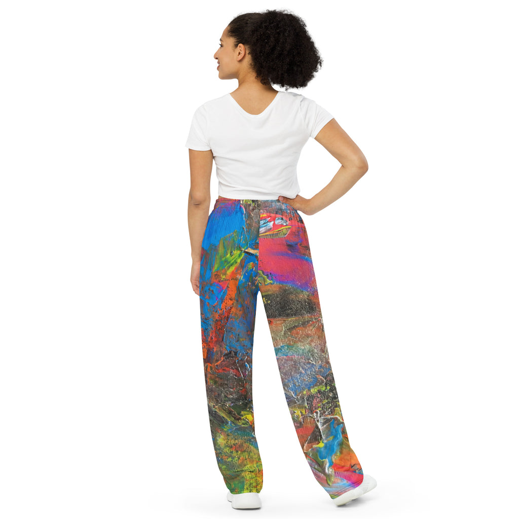 Neón wide-leg pants