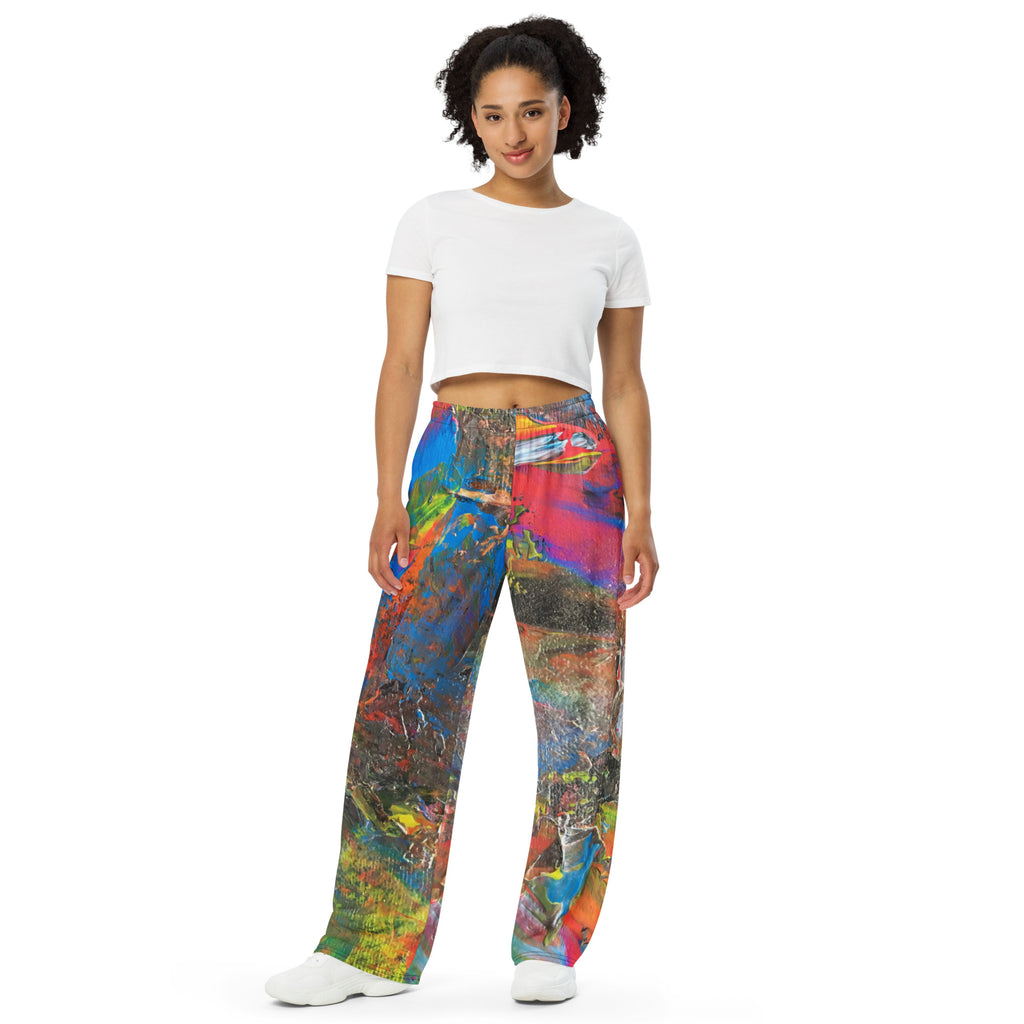 Neón wide-leg pants