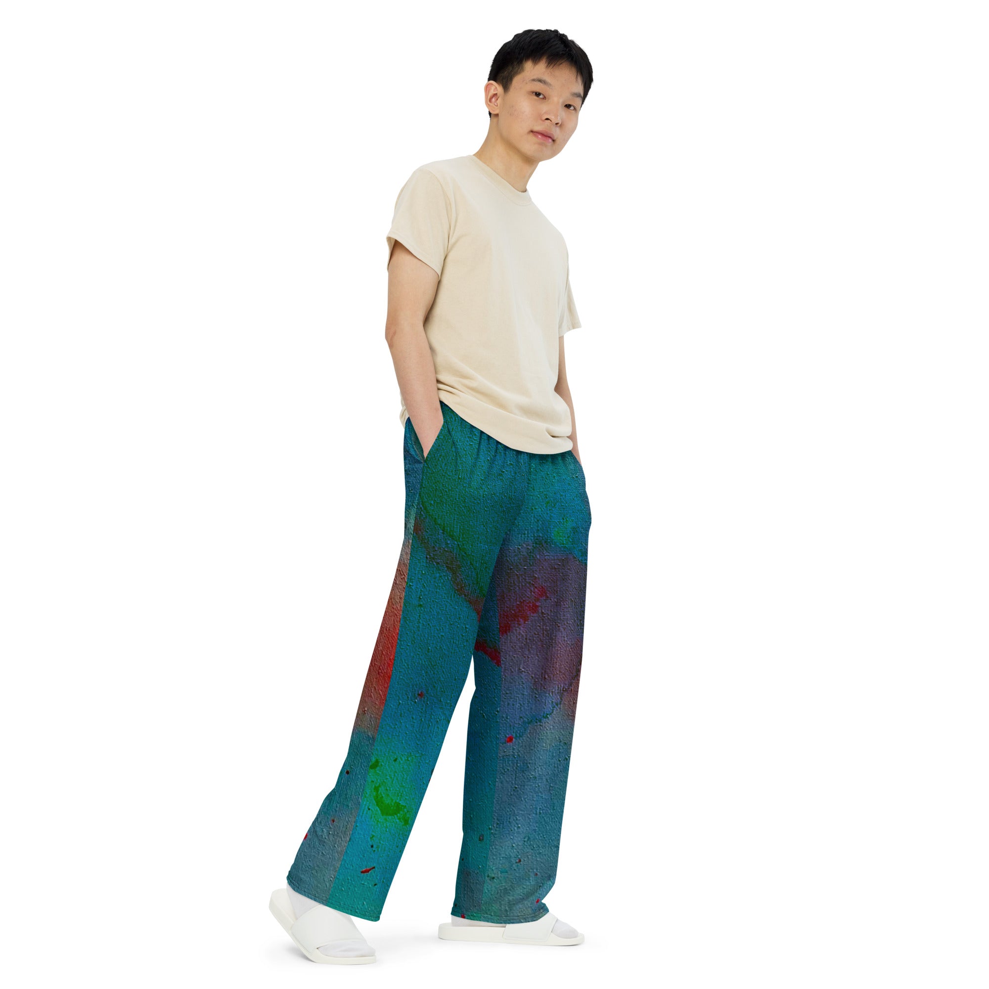 Ink wide-leg pants