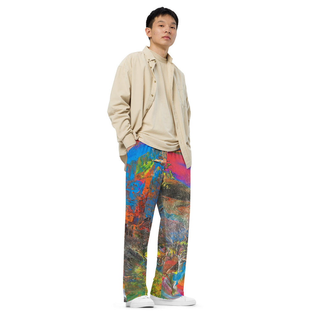 Neón wide-leg pants
