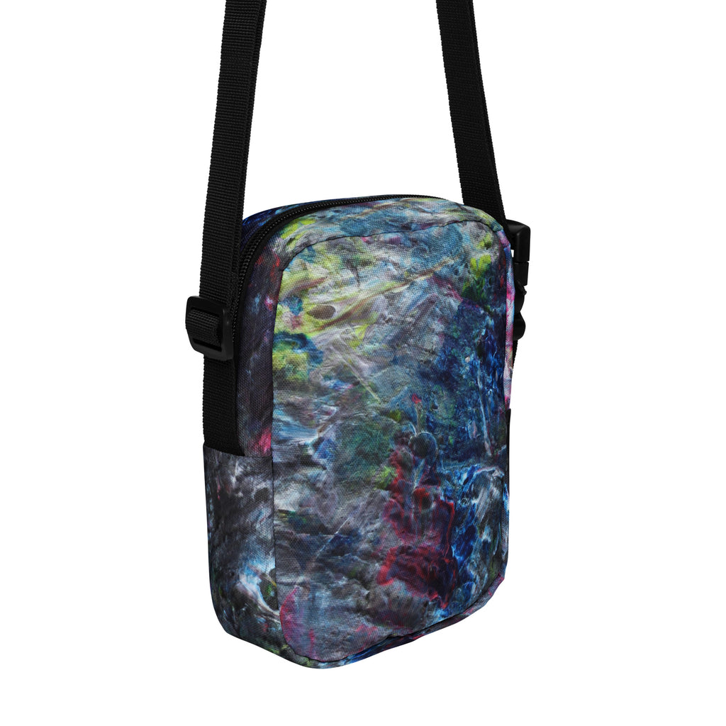 Petroleum crossbody bag