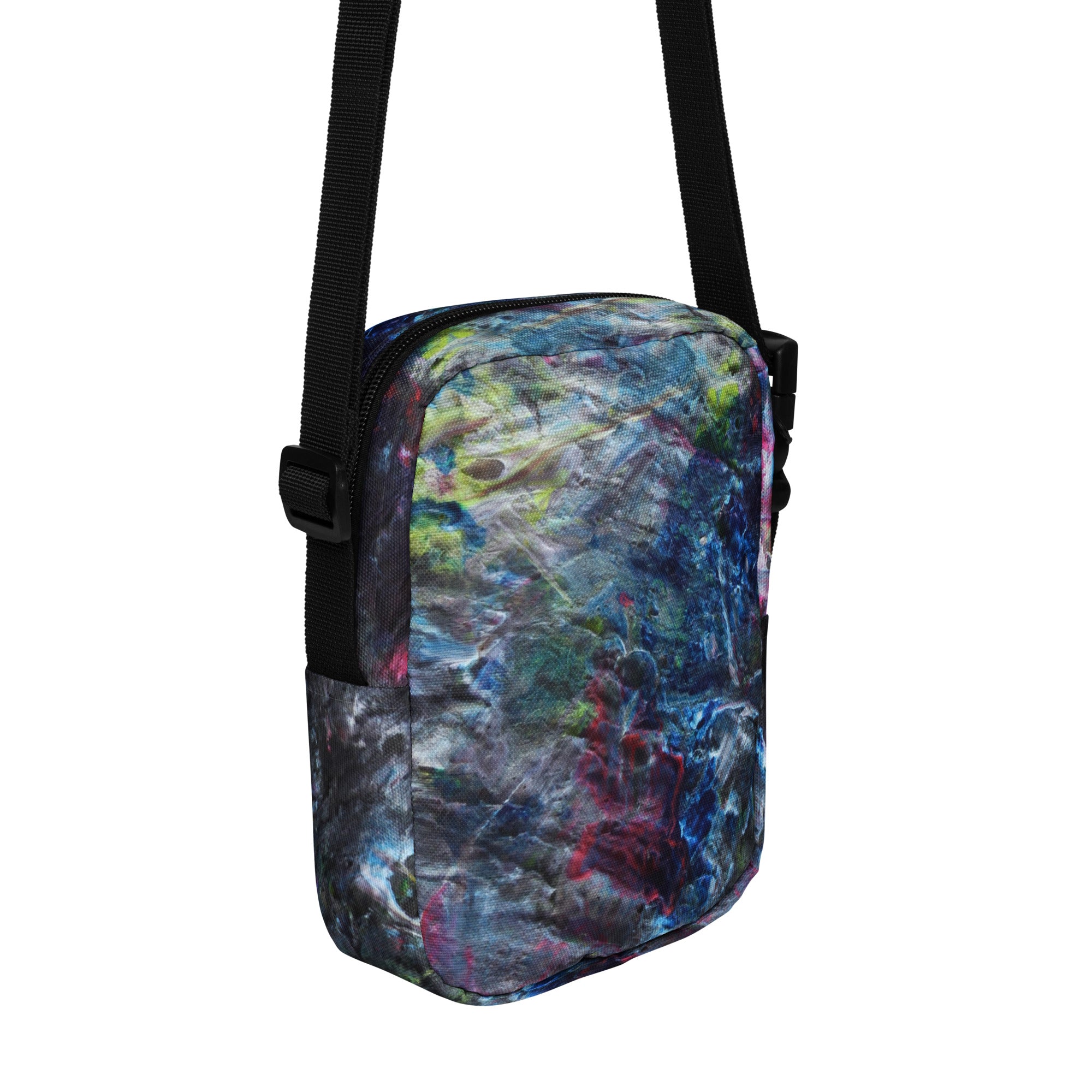Petroleum crossbody bag