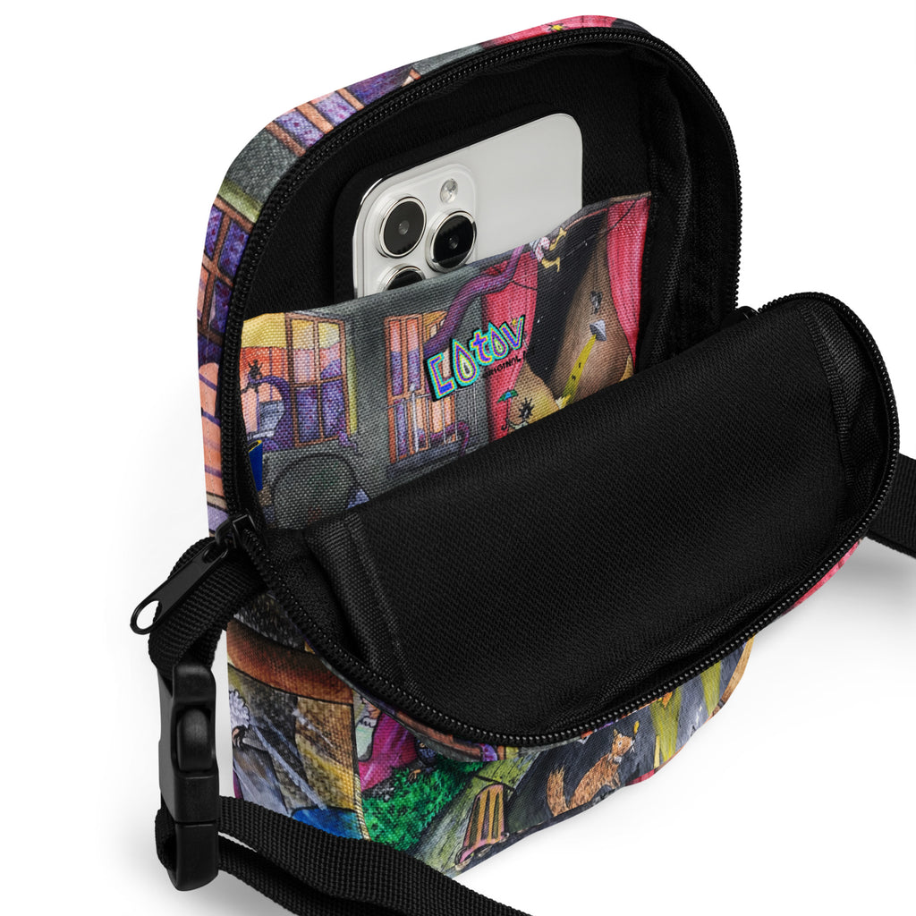 The movie crossbody bag