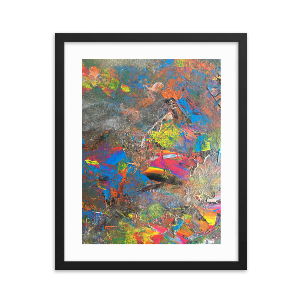 Neon Framed poster