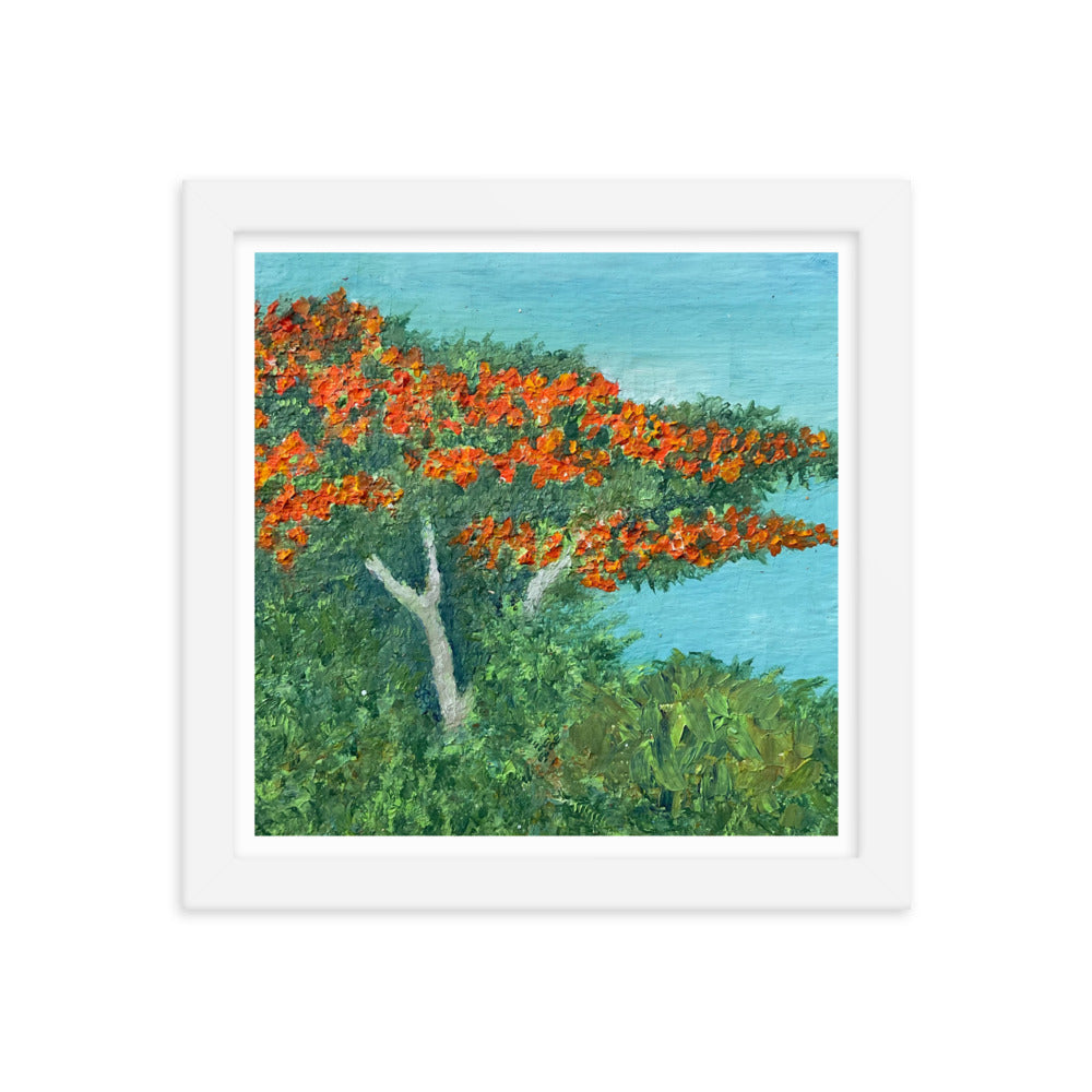 The tree Framed poster