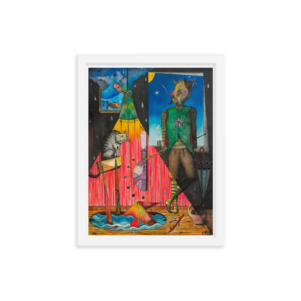 The Wait Framed poster