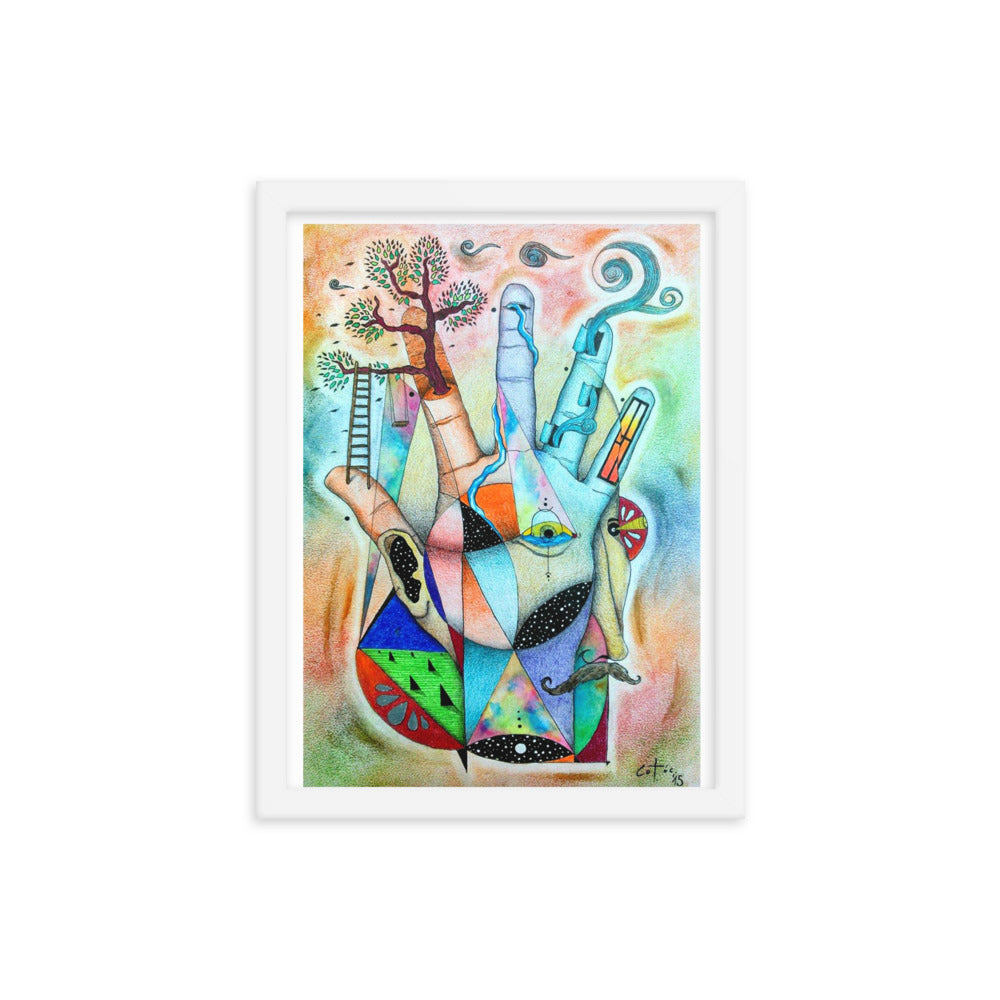 Elemental Framed poster