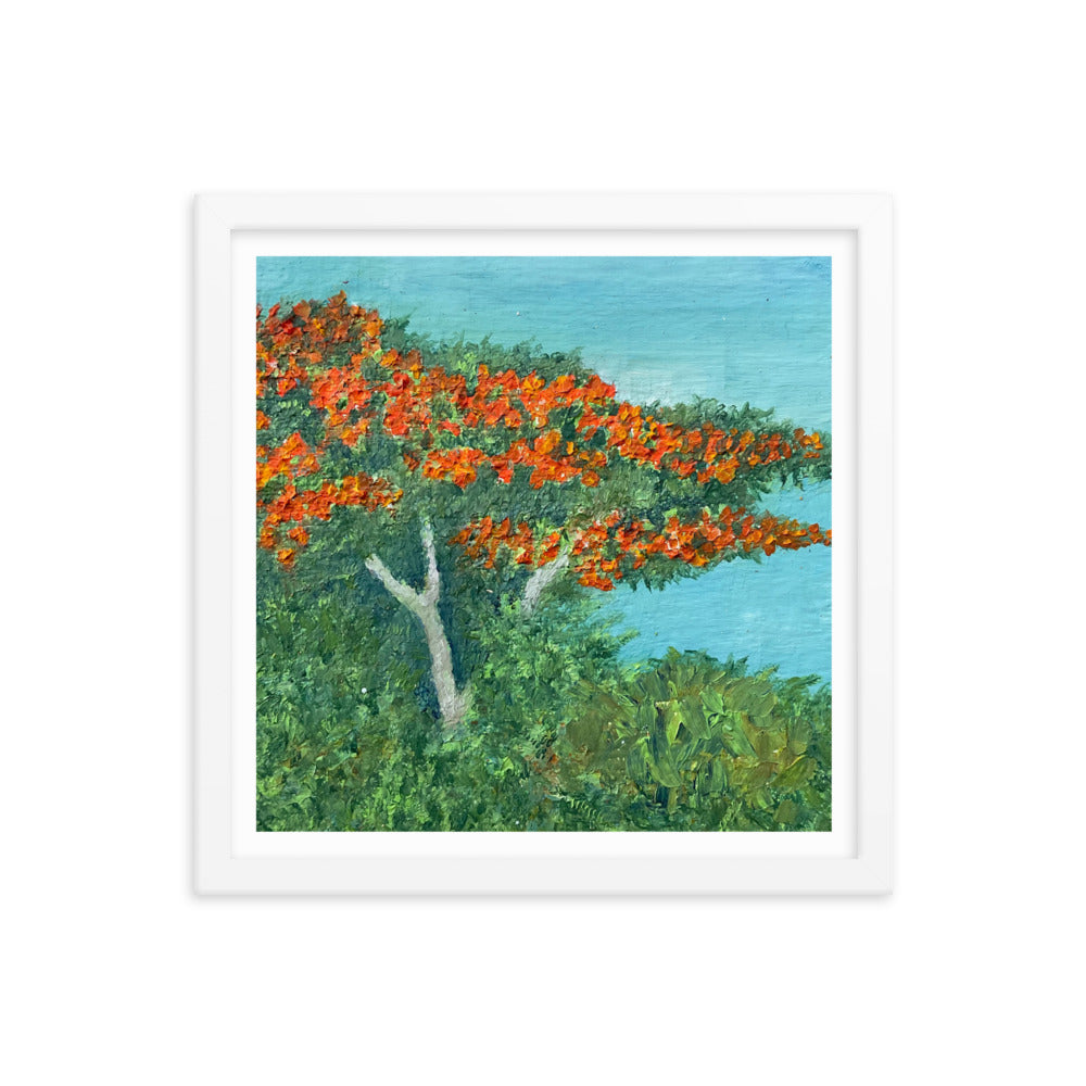 The tree Framed poster
