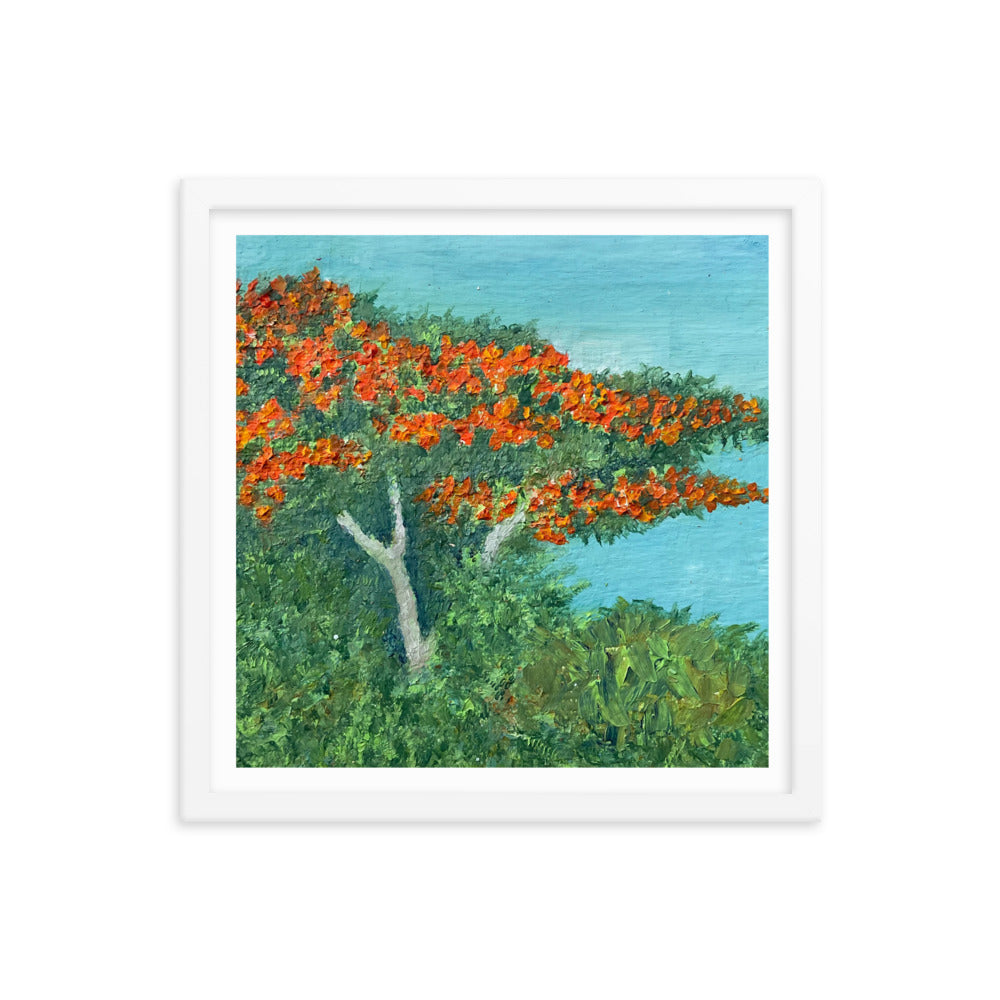 The tree Framed poster