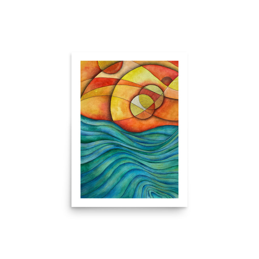 Waves Poster