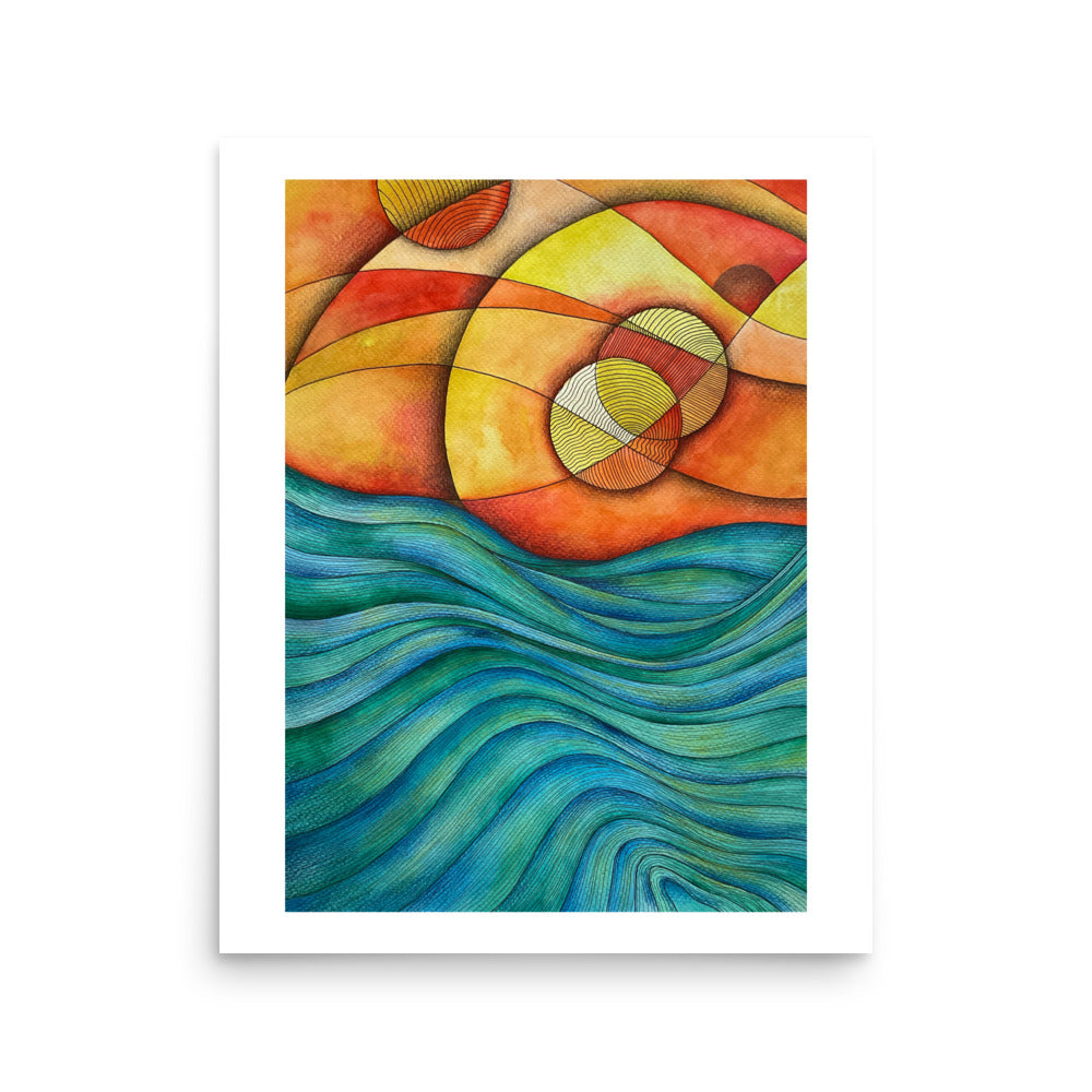 Waves Poster