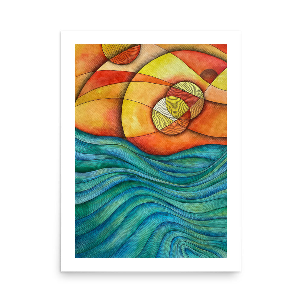 Waves Poster