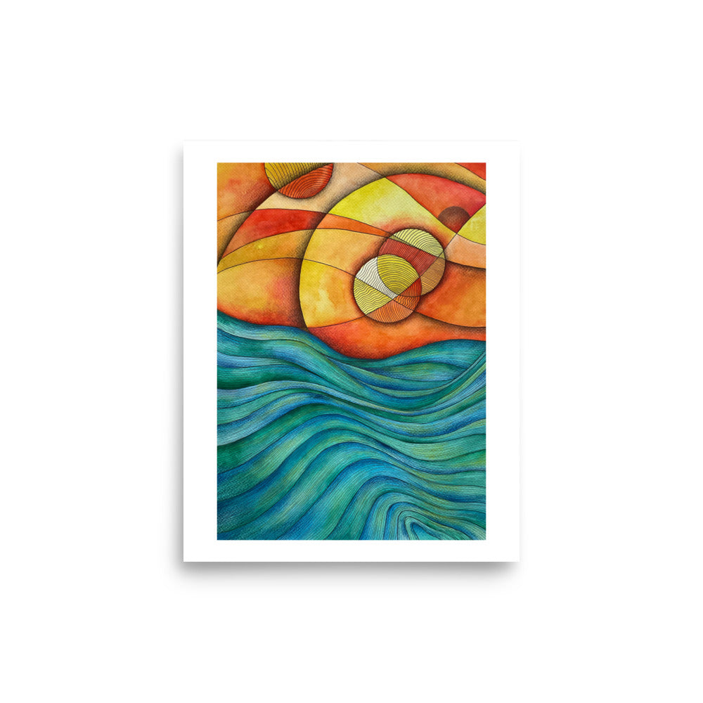 Waves Poster