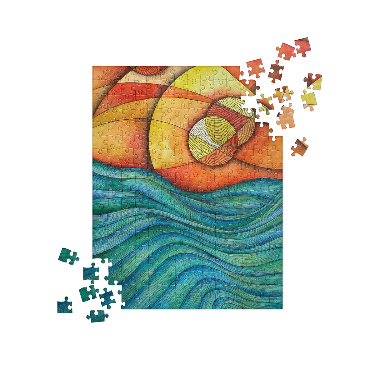 Waves puzzle