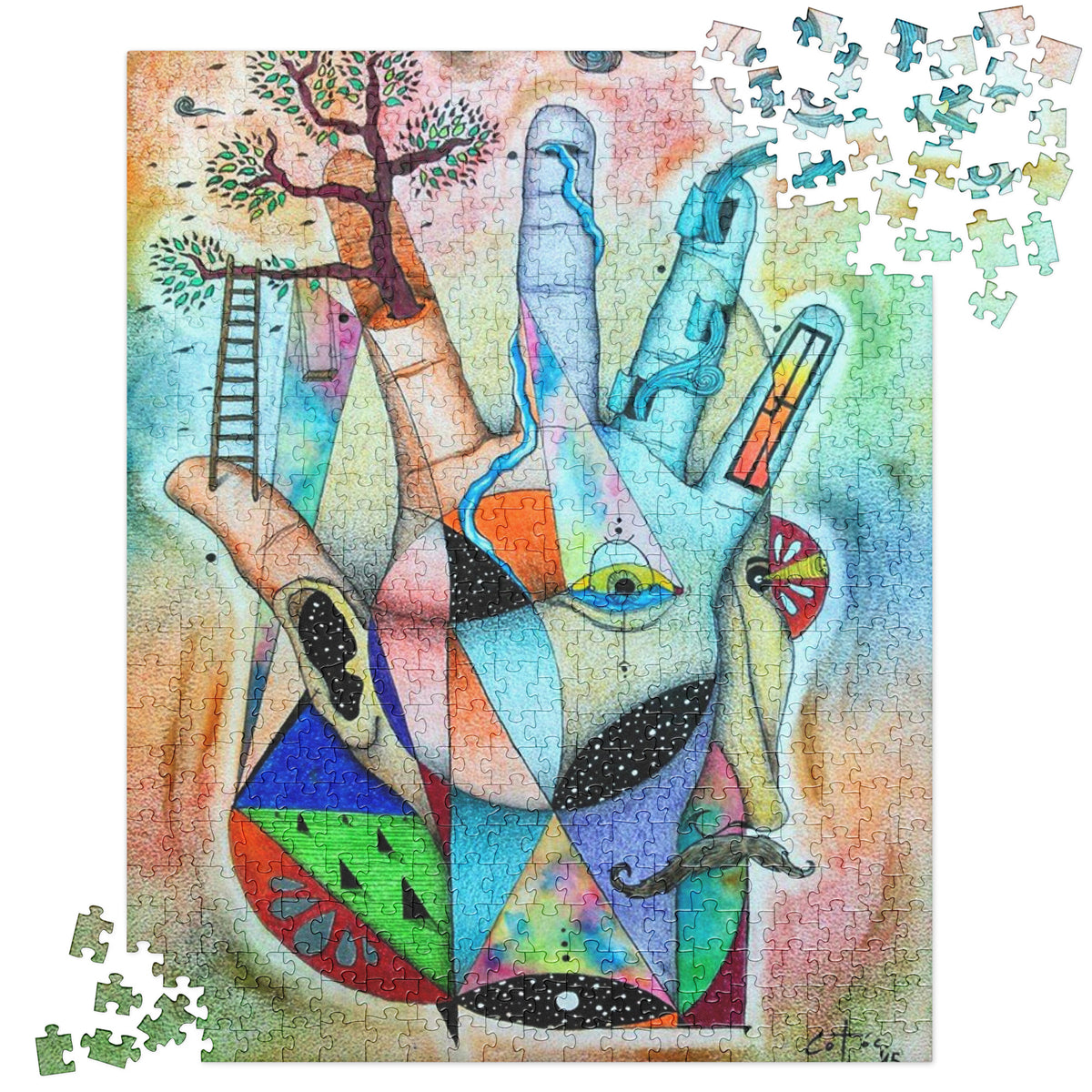 Elemtental puzzle