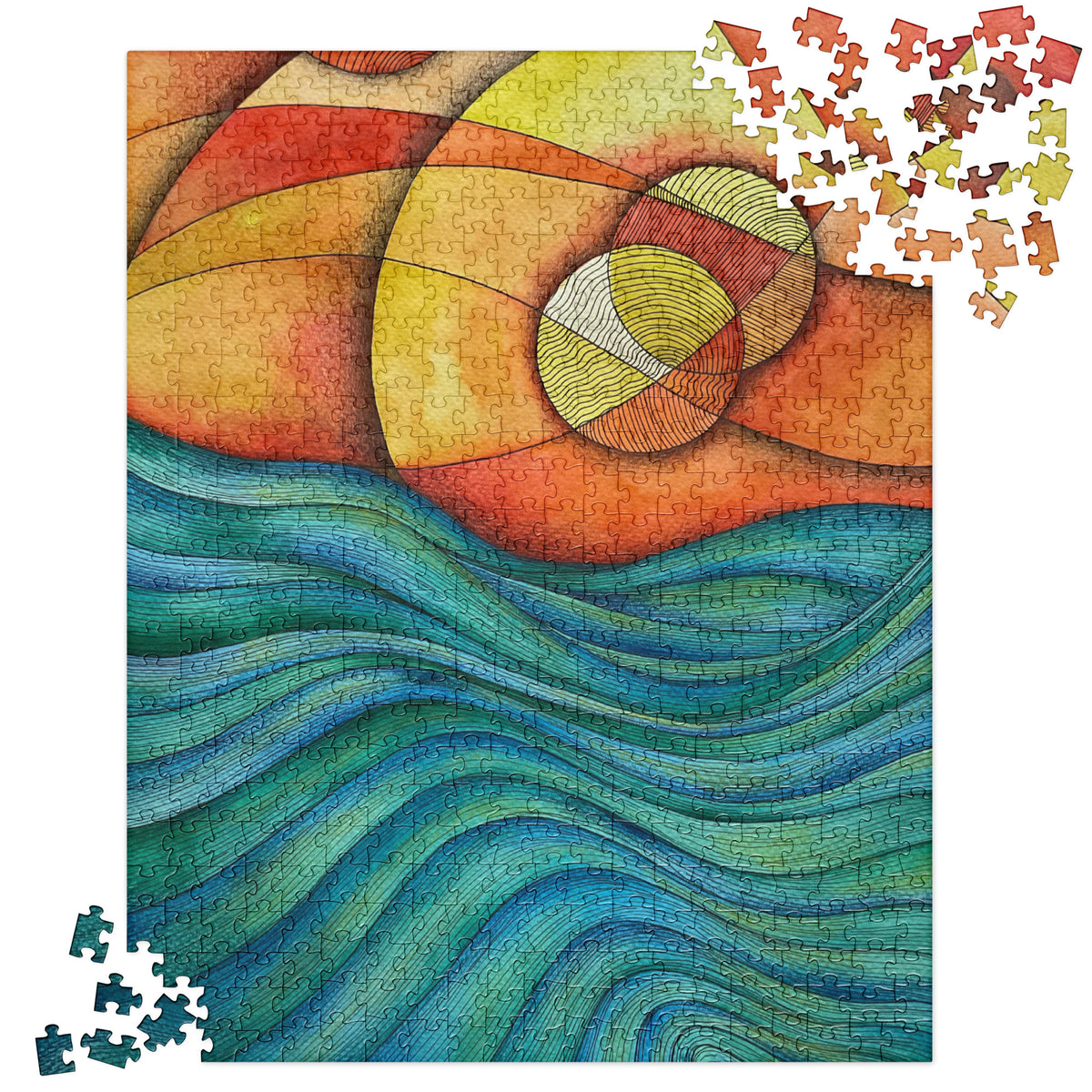 Waves puzzle