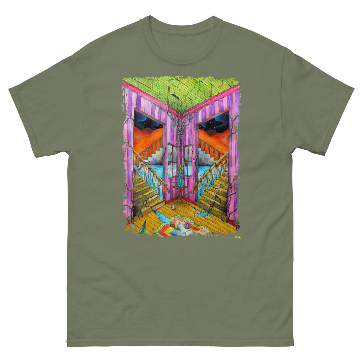 The stairs classic tee