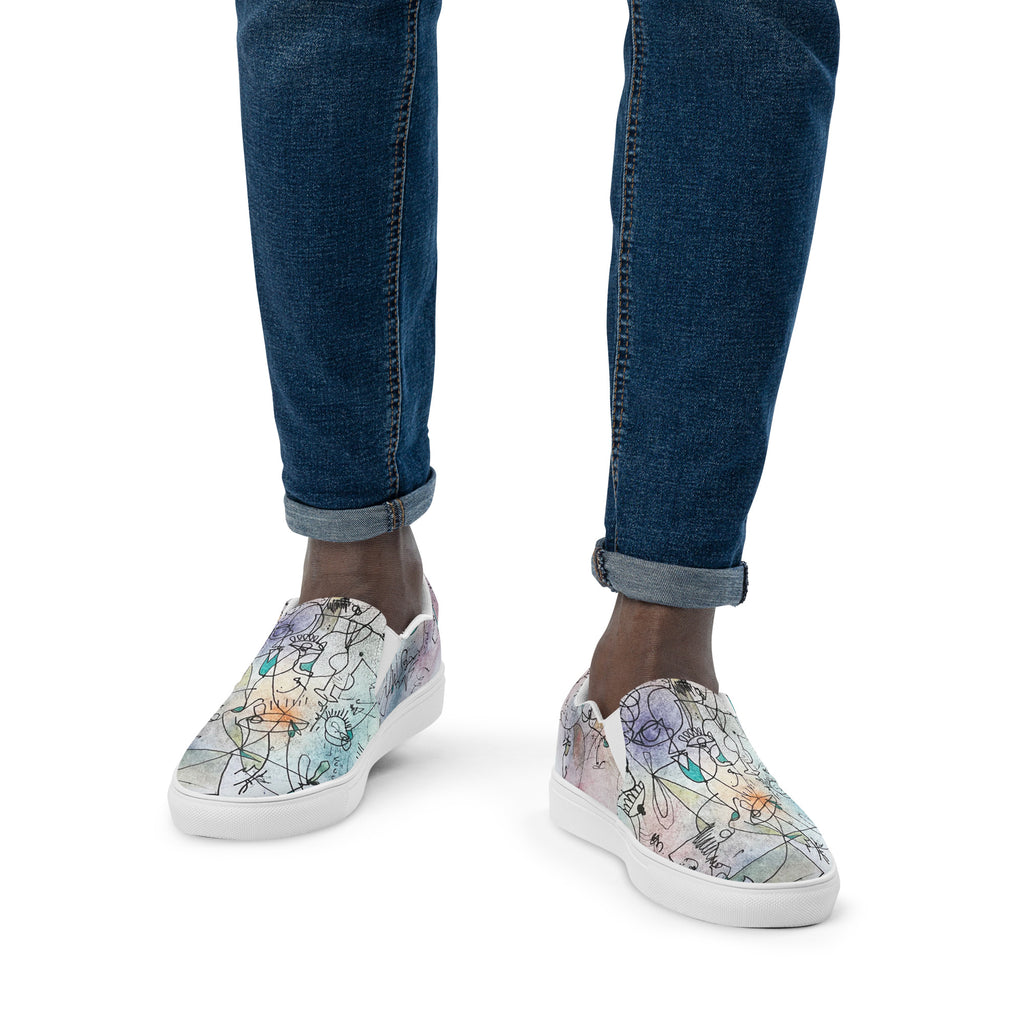 Poeme canvas shoes